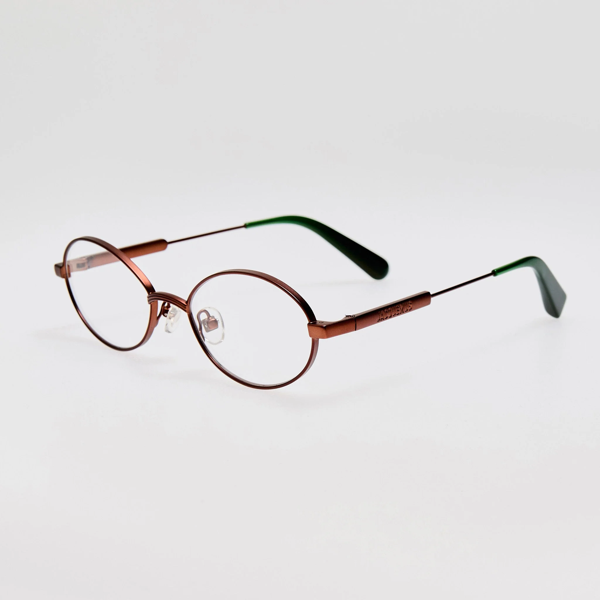 Meunier Optical in Metallic Brown - Image 2