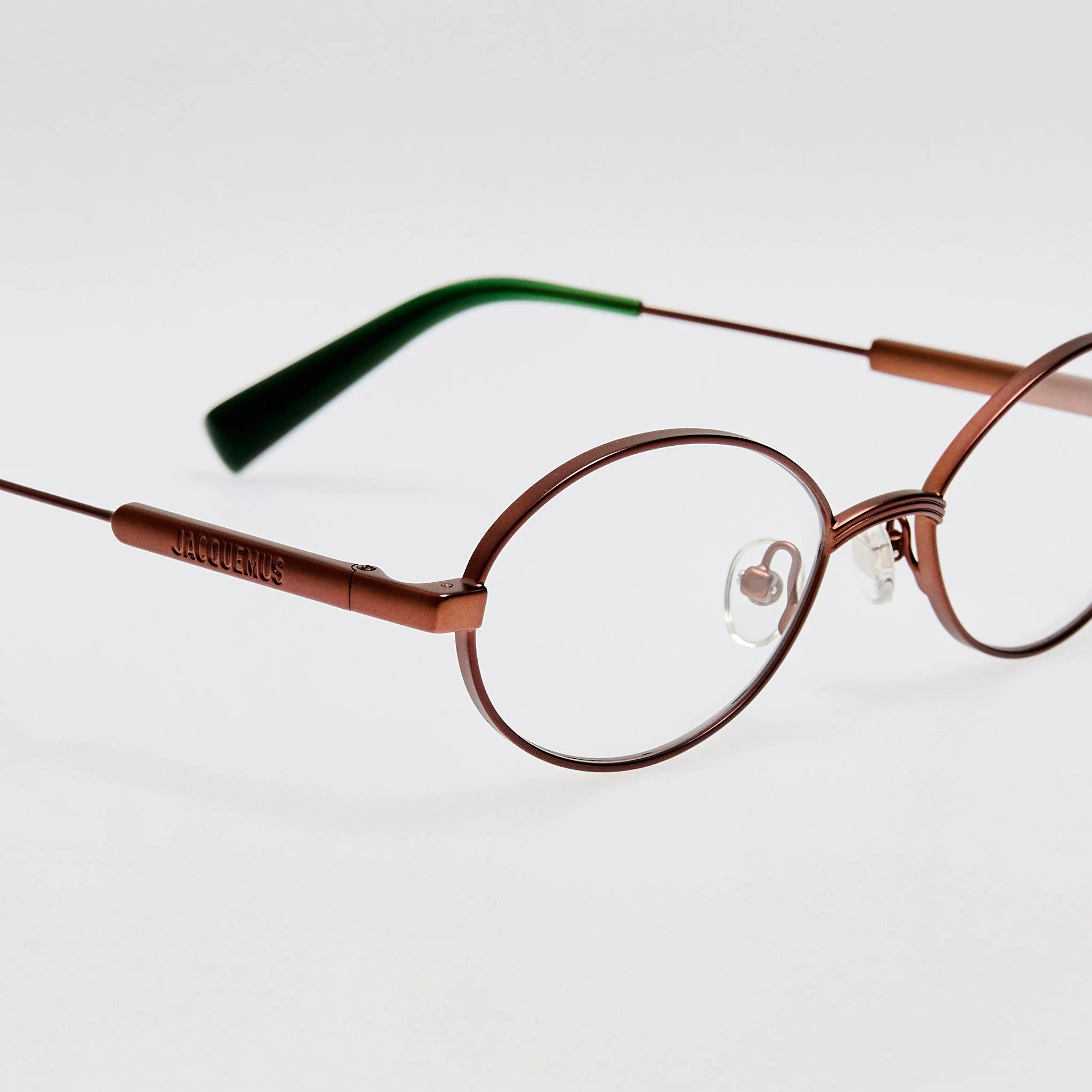 Meunier Optical in Metallic Brown - Image 4