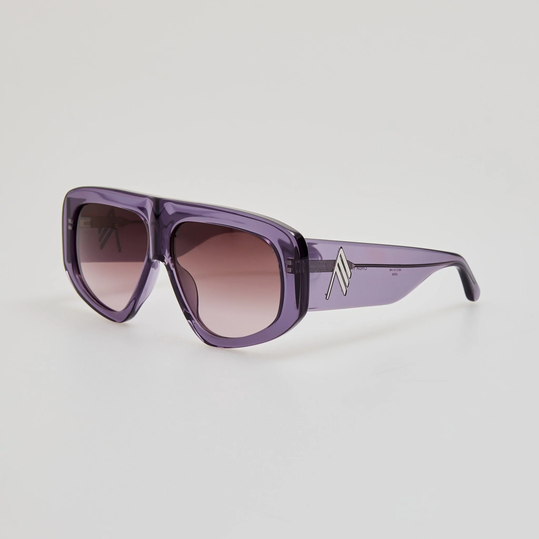 Milano Sunglasses in Purple - Image 2