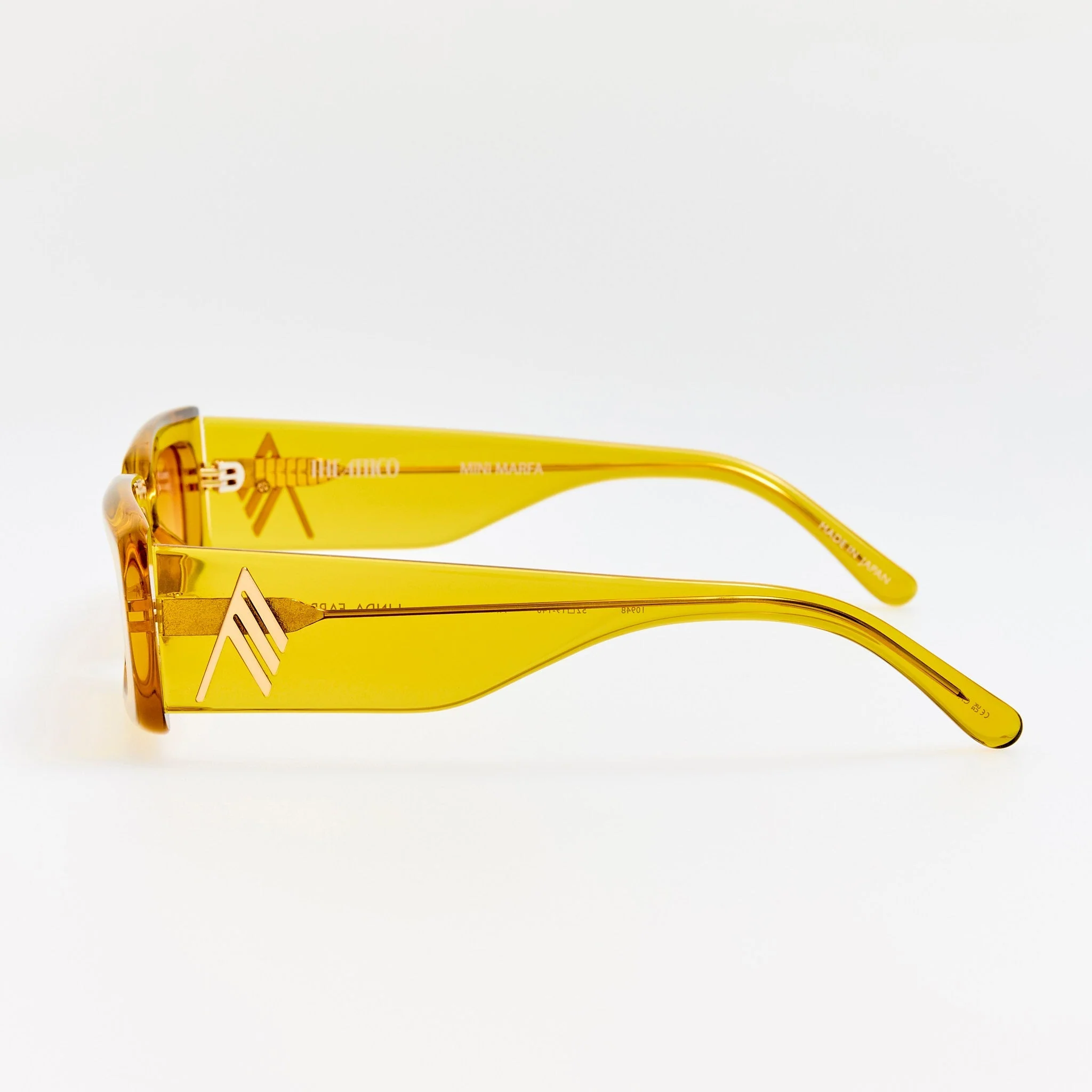 Mini Marfa Sunglasses in Mustard - Image 3