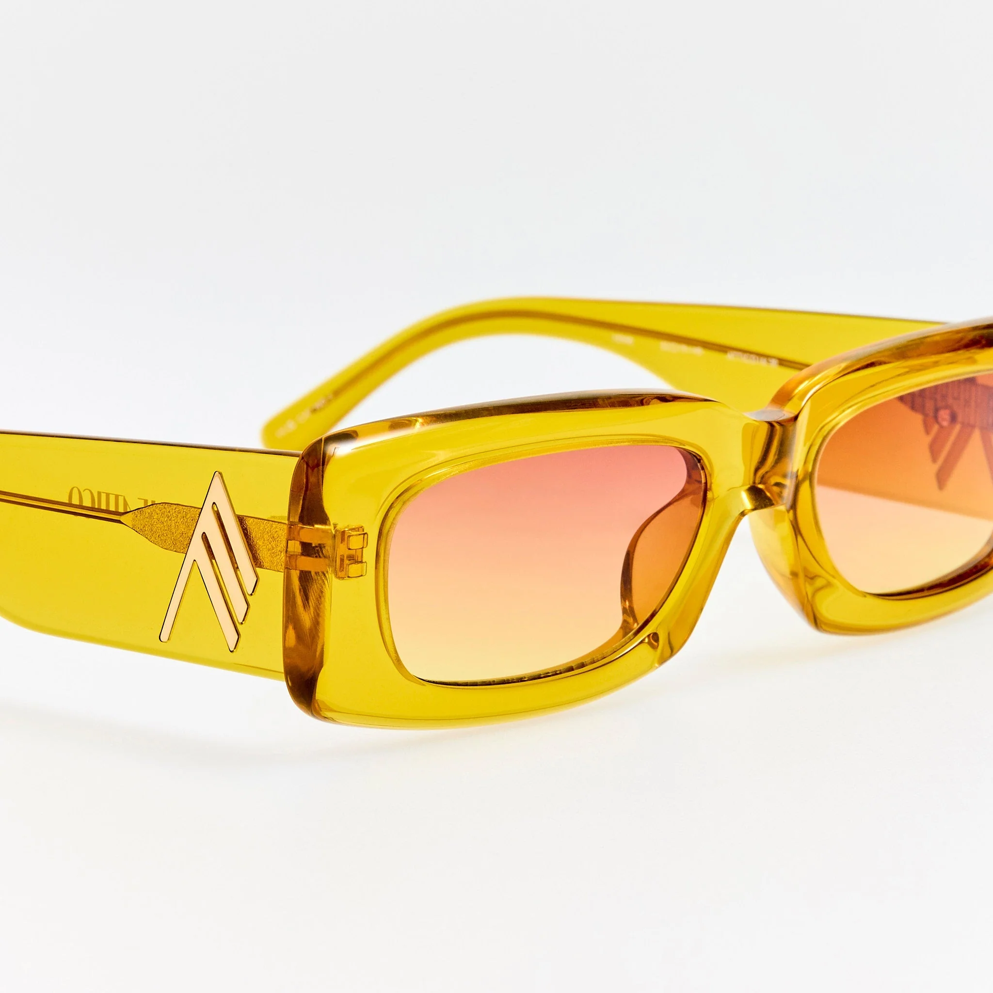 Mini Marfa Sunglasses in Mustard - Image 4