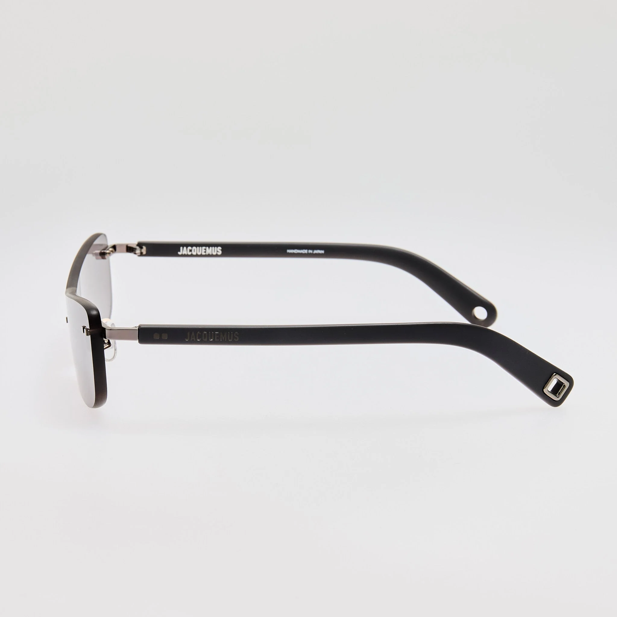 Mirada Cat Eye Sunglasses in Matt Grey - Image 3