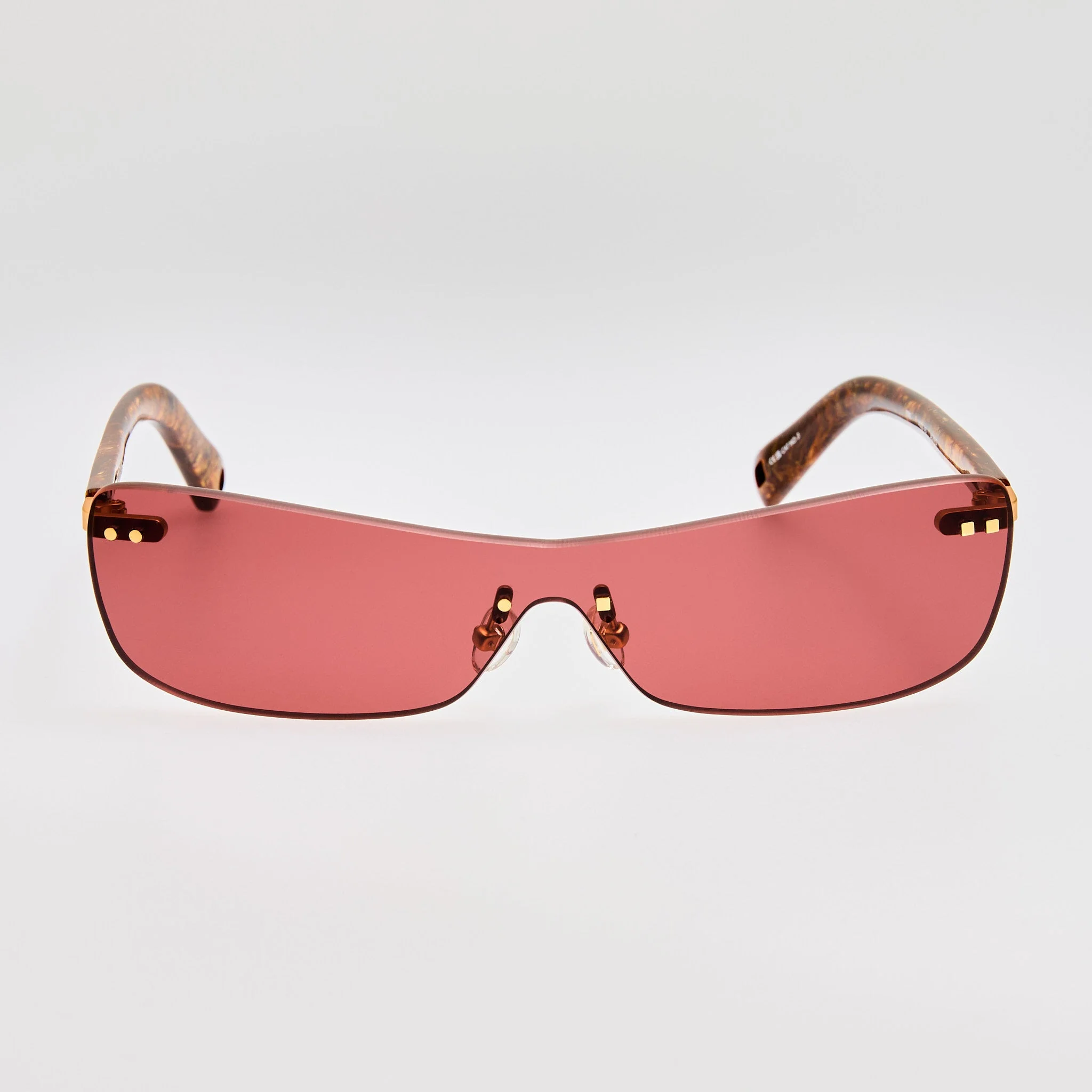 Mirada Cat Eye Sunglasses in Wood Effect