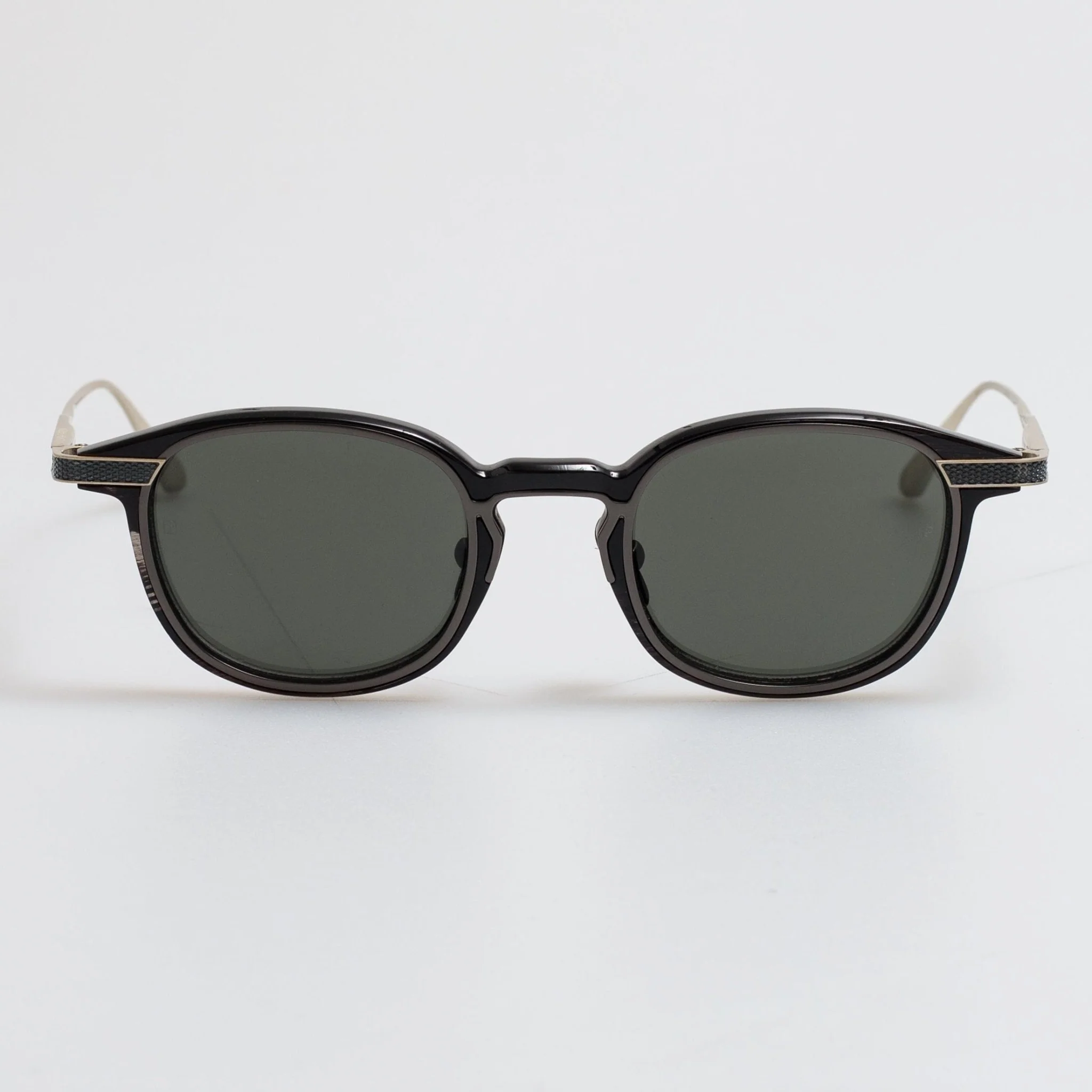 Moore Sunglasses in Buffalo Horn and 925 Sterling Silver