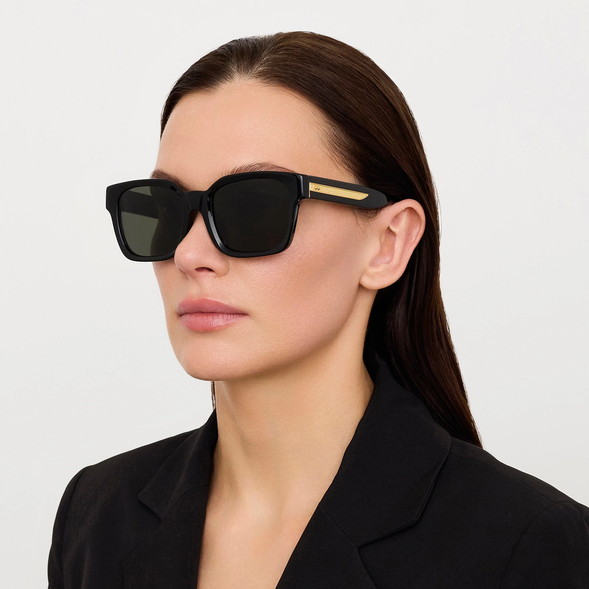 Nathan Sunglasses in Black - Image 4