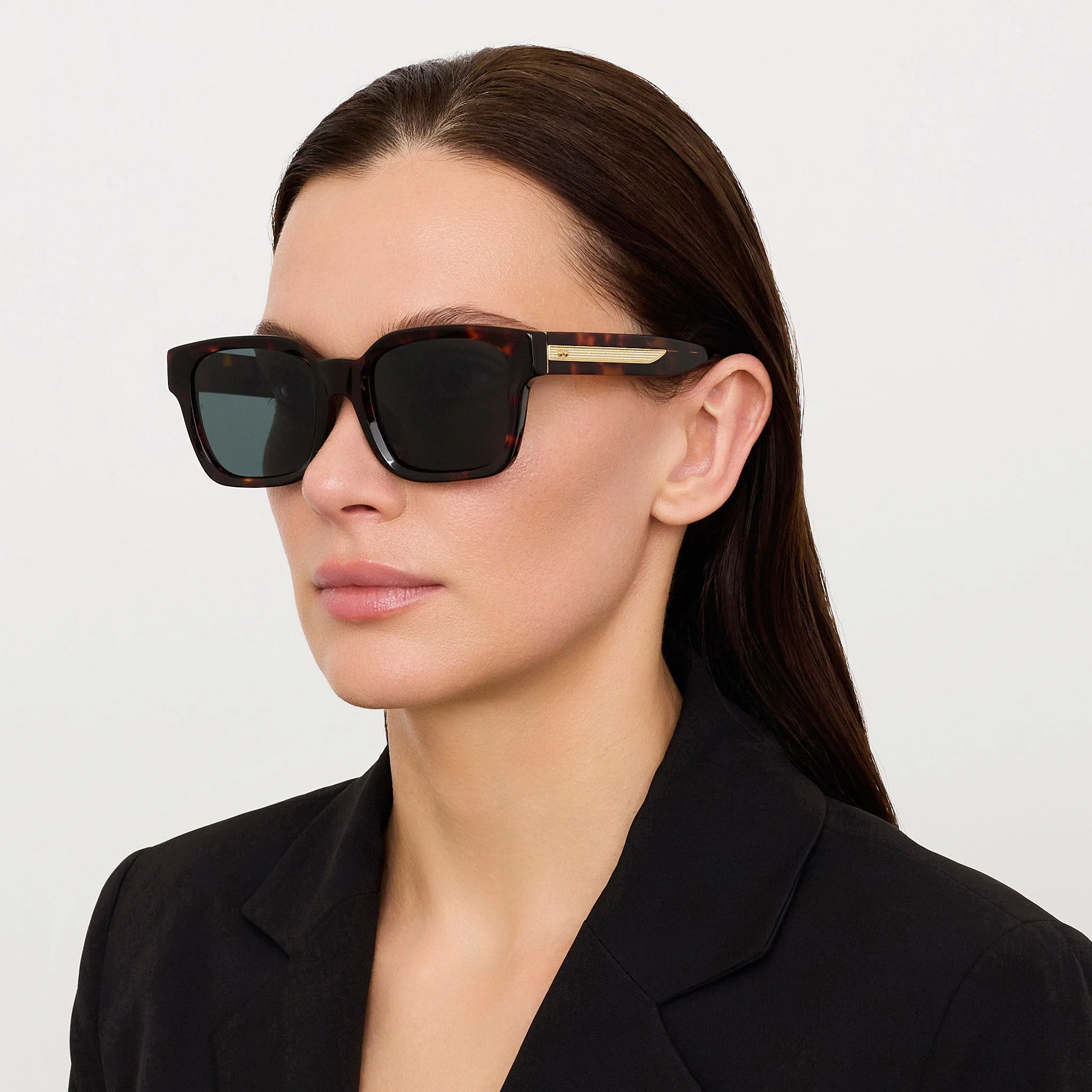Nathan Sunglasses in Dark Tortoiseshell - Image 4