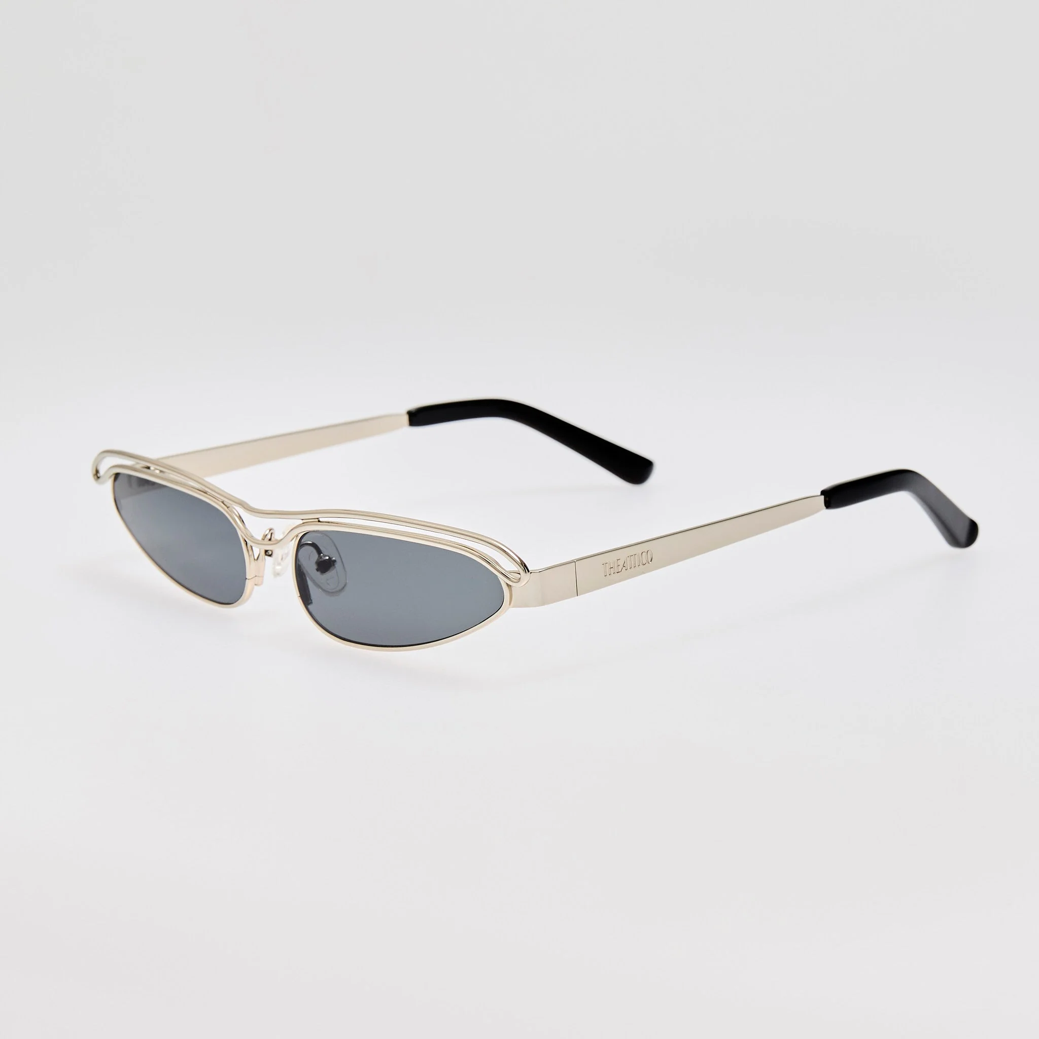 Norma Sunglasses in Silver - Image 2