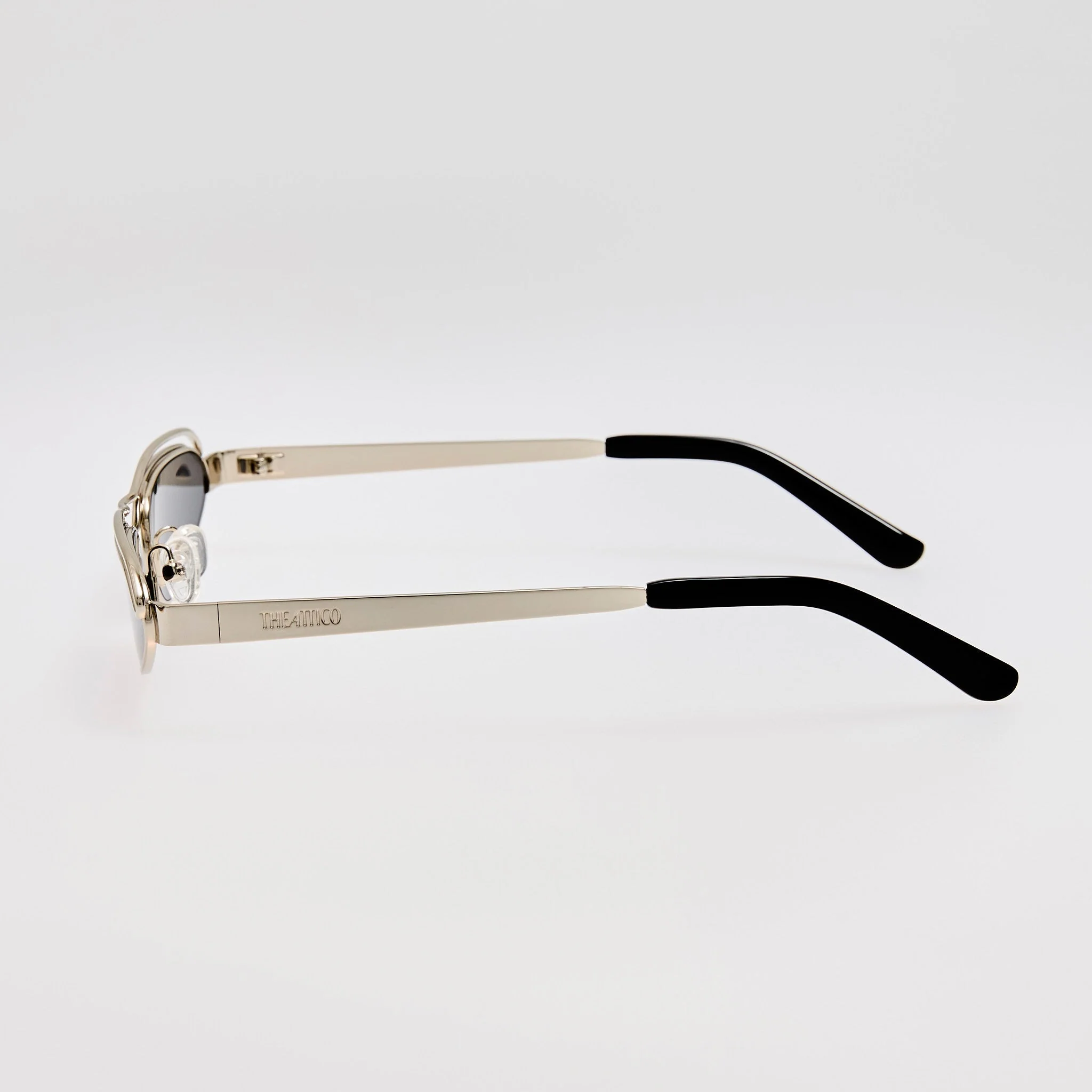 Norma Sunglasses in Silver - Image 4