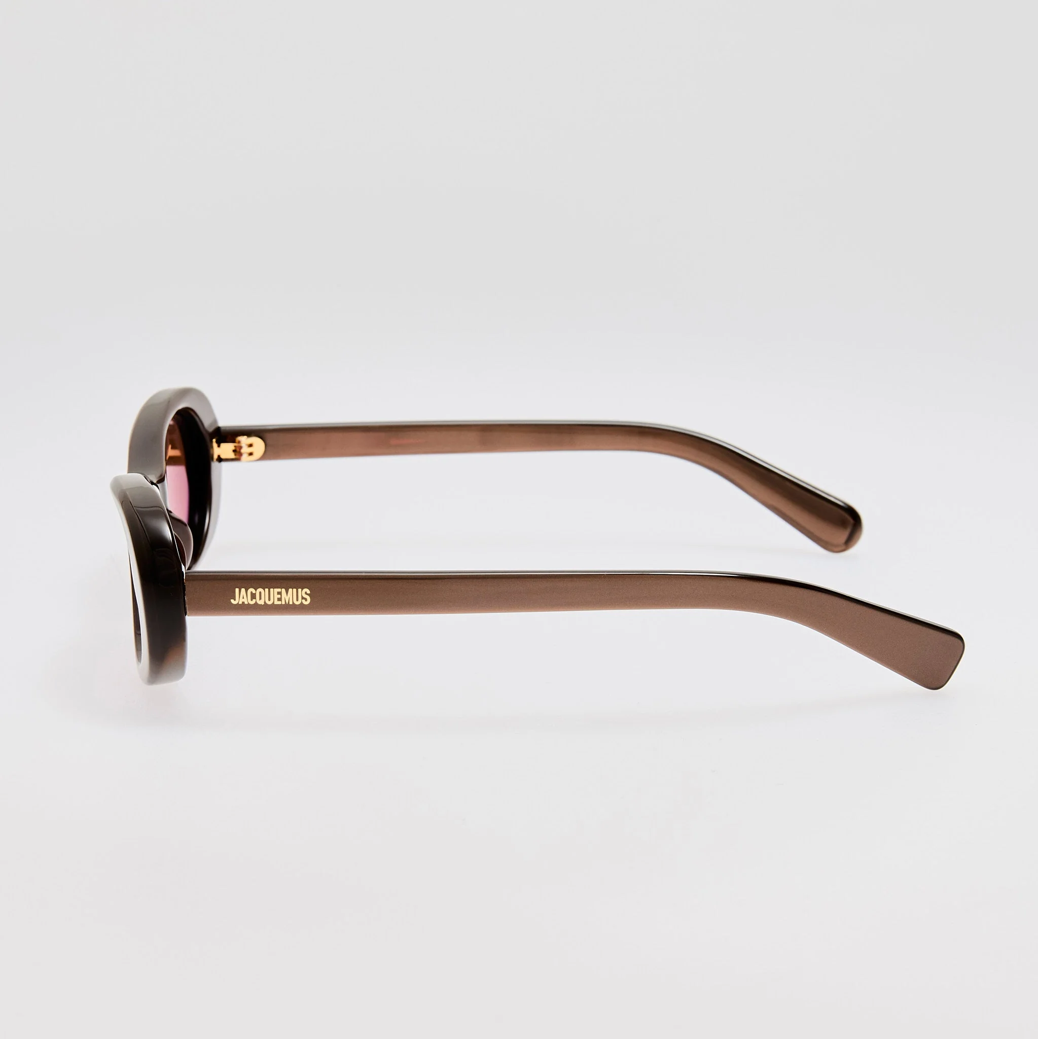 Nuvola Sunglasses in Metallic Brown - Image 5