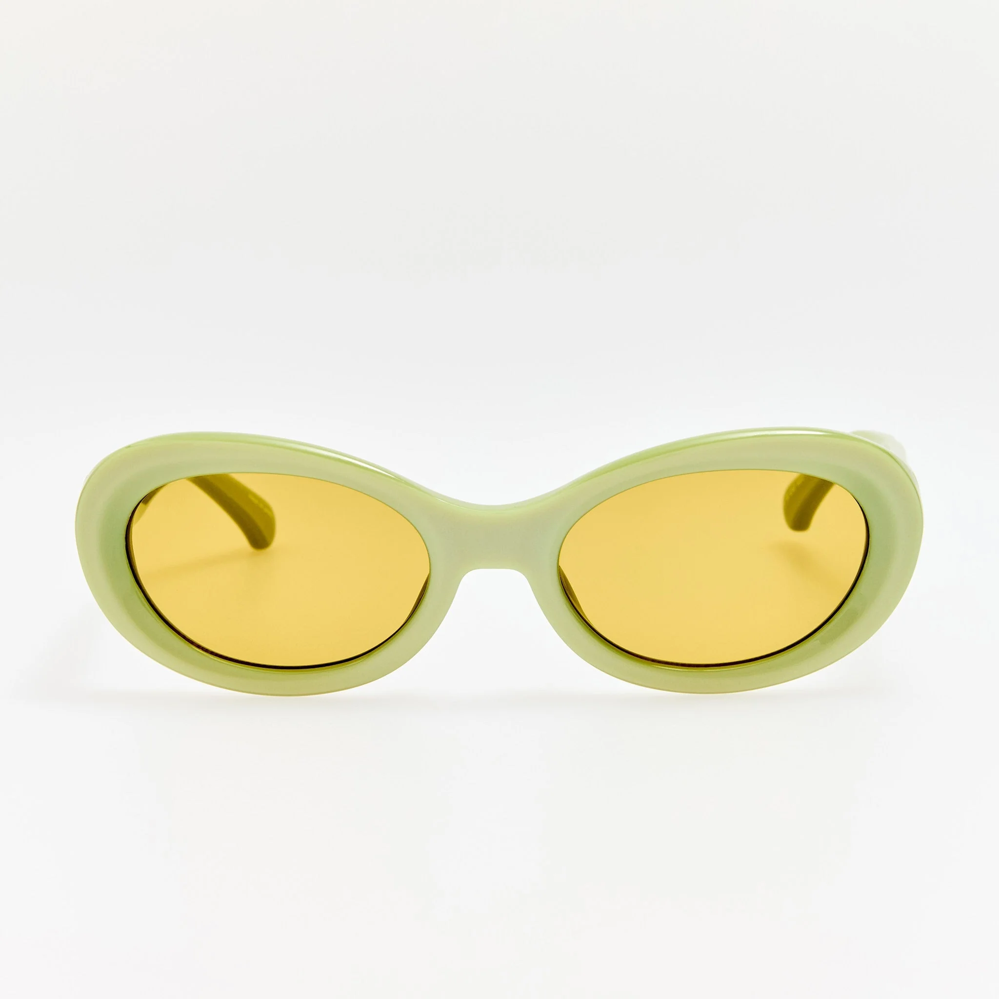 Oval Sunglasses in Green