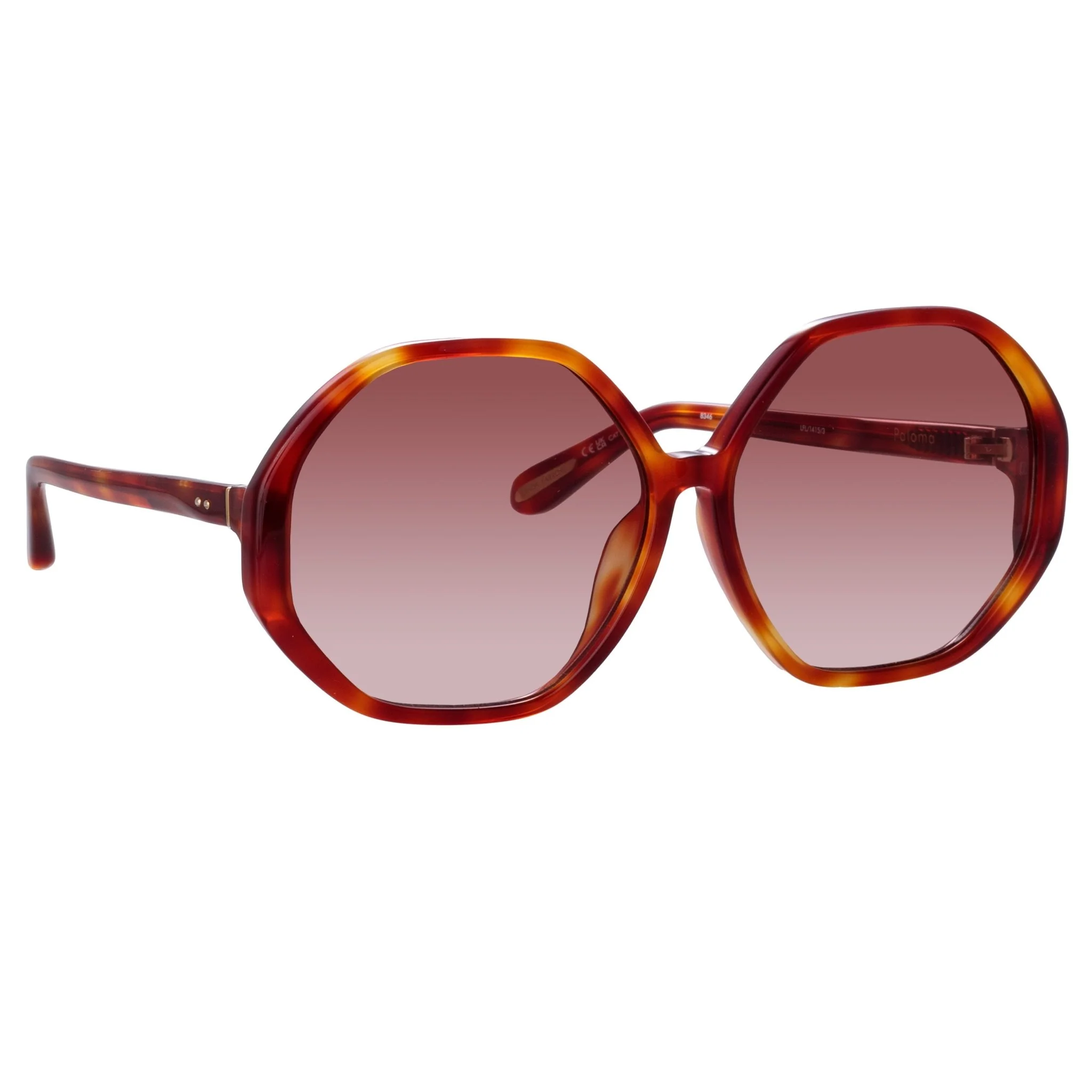 Paloma Sunglasses in Amber - Image 2