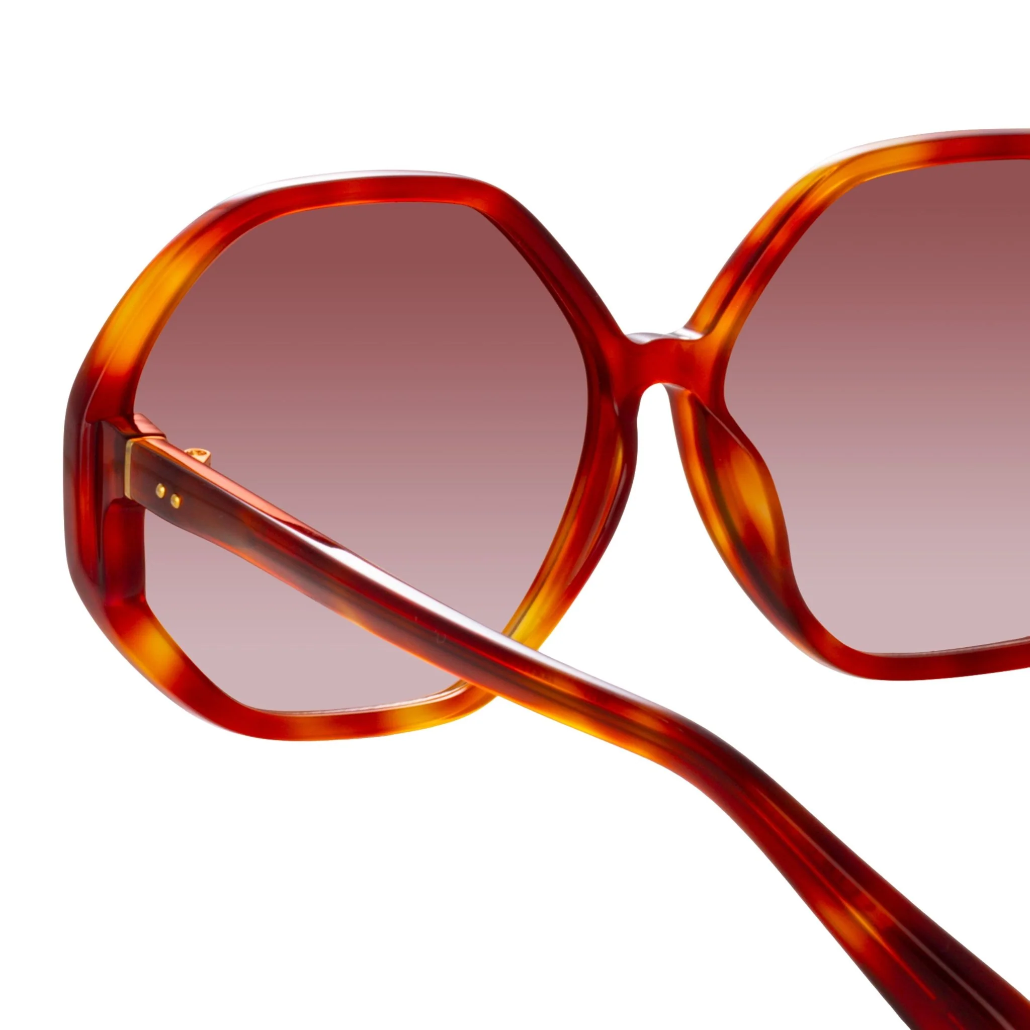 Paloma Sunglasses in Amber - Image 4