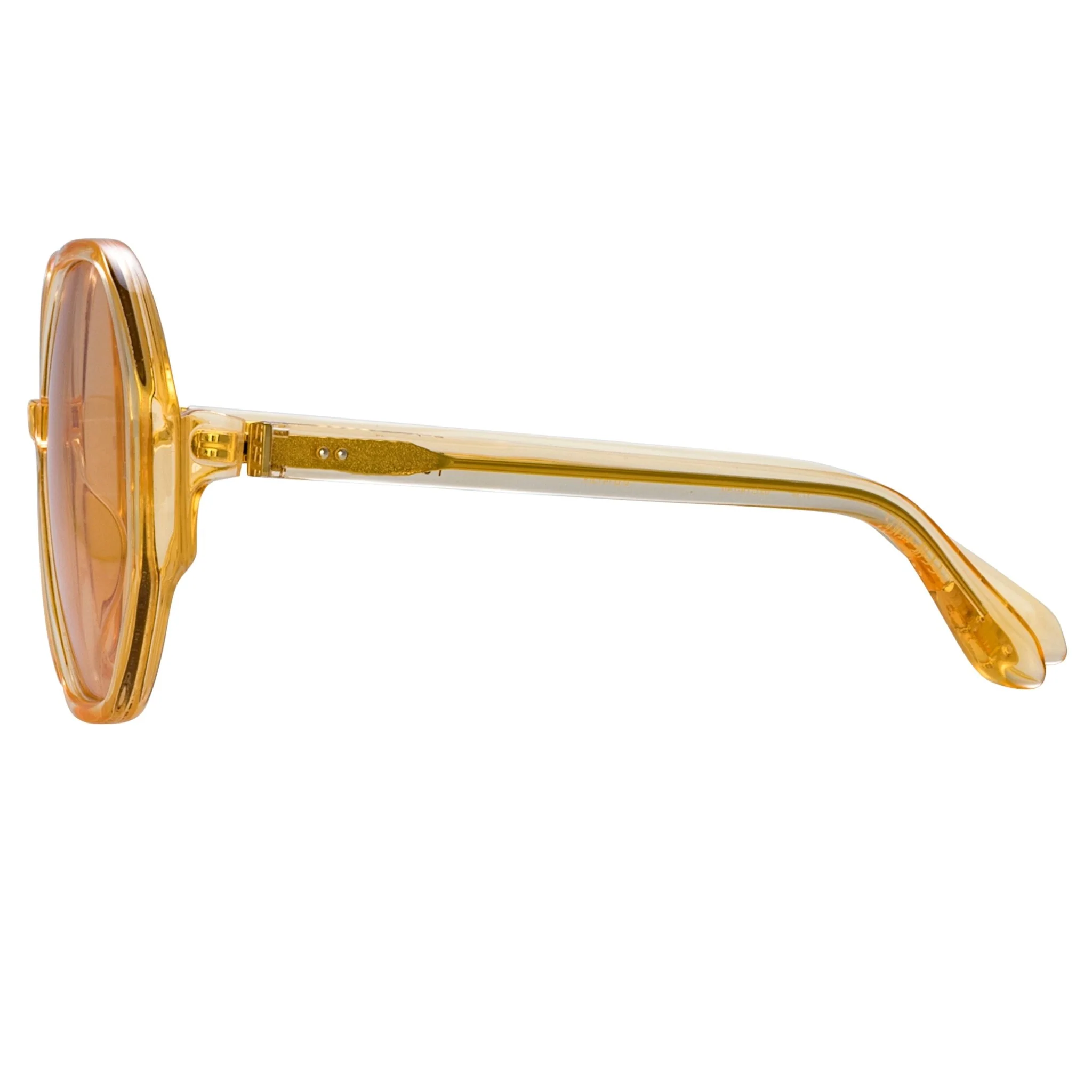 Paloma Sunglasses in Orange - Image 4