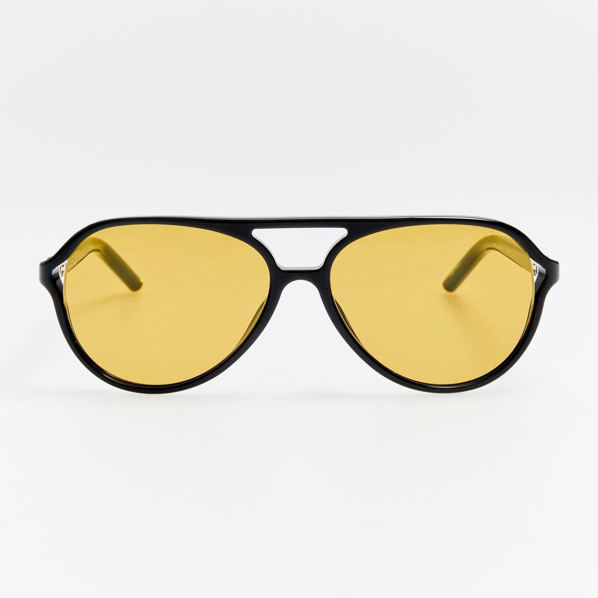 Pastro Sunglasses in Black and Yellow