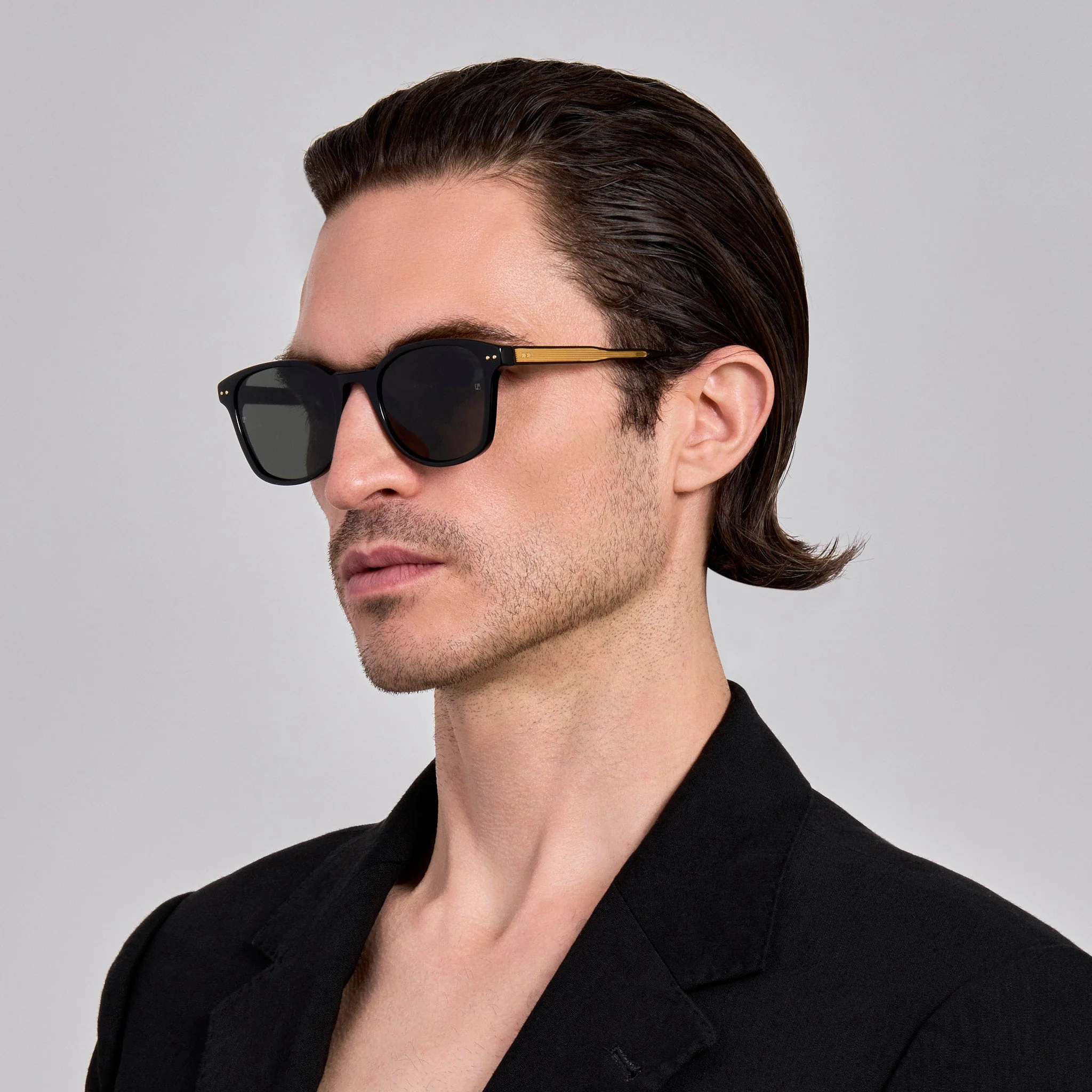 Paulson Sunglasses in Black - Image 3