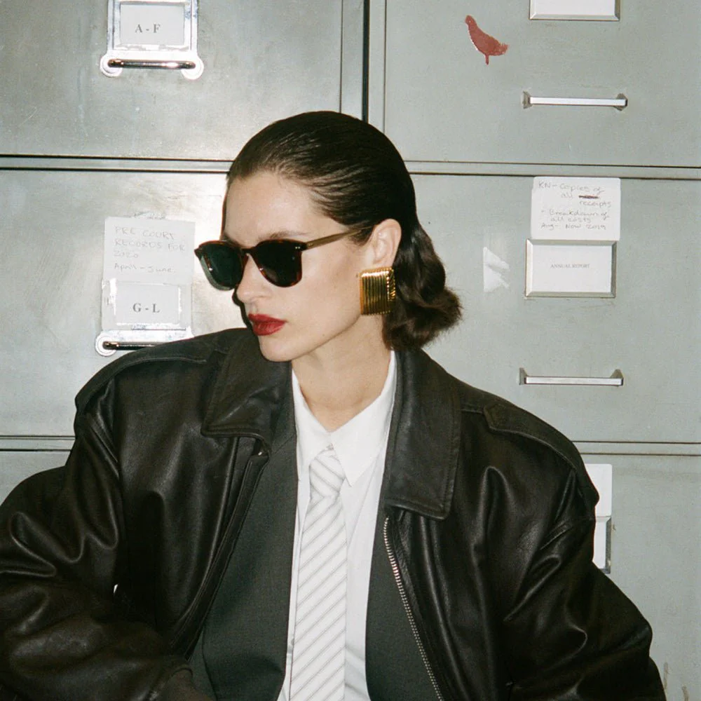 Paulson Sunglasses in Dark Tortoiseshell - Image 7