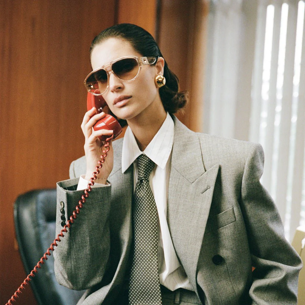 Portia Sunglasses in Ash - Image 7