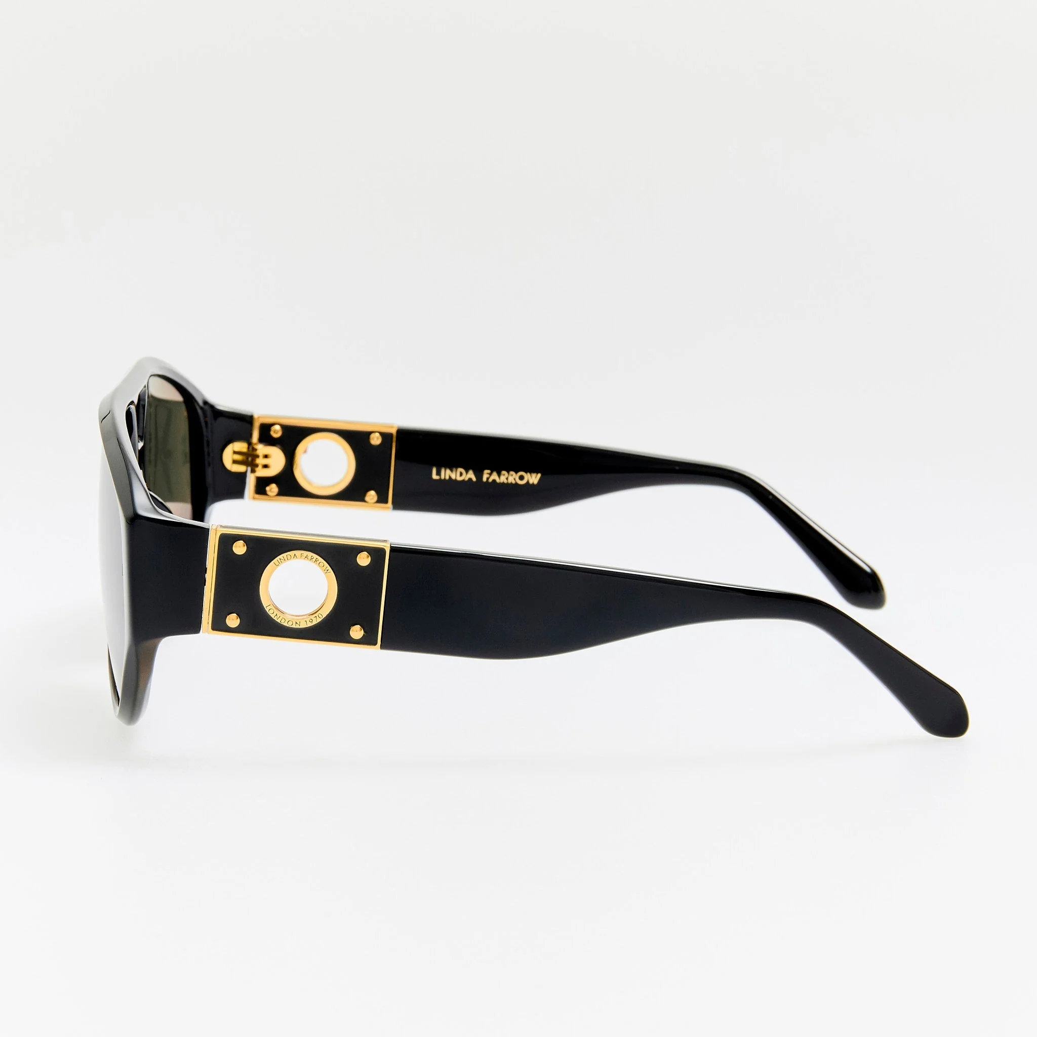 Portia Sunglasses in Black - Image 5