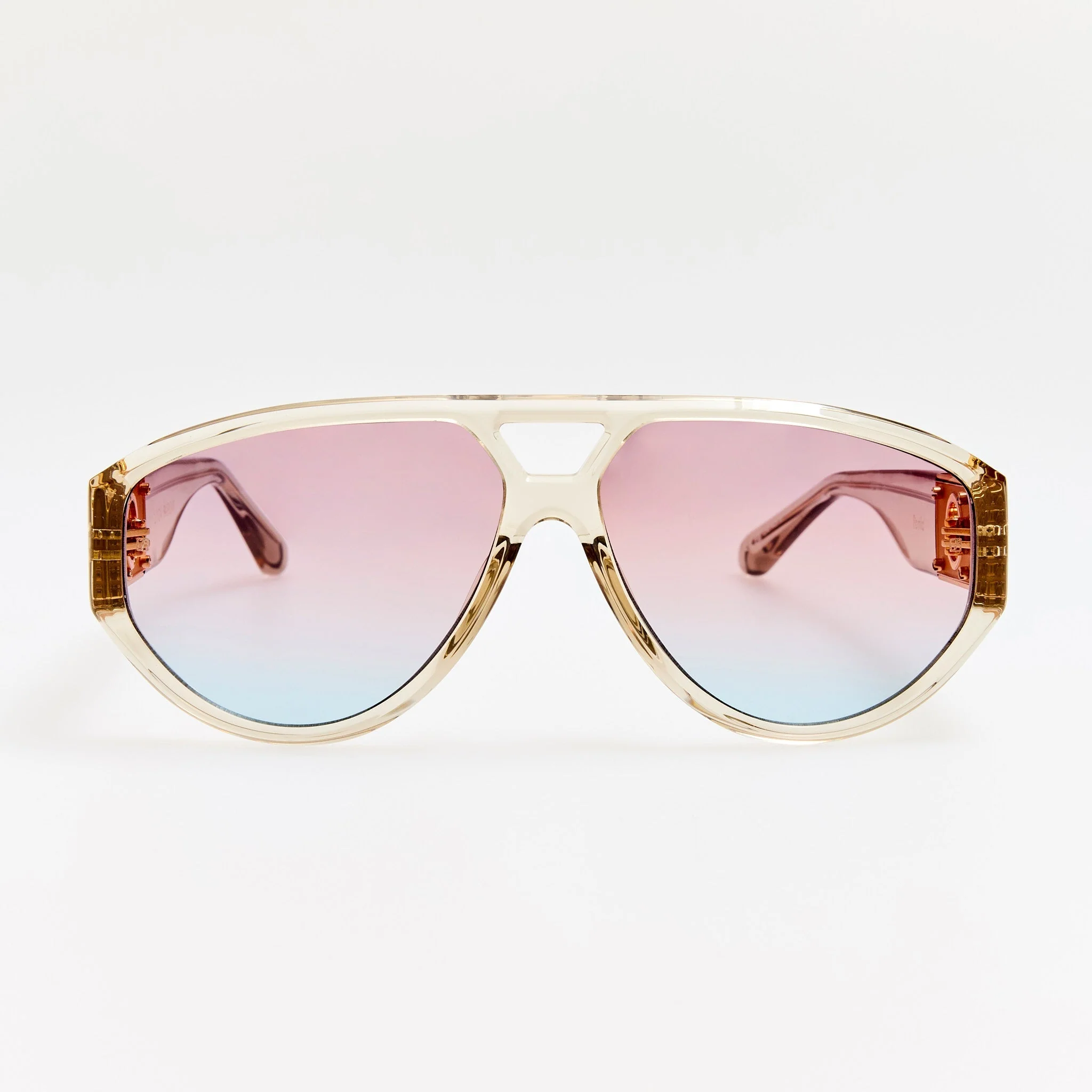 Portia Sunglasses in Truffle and Dusk