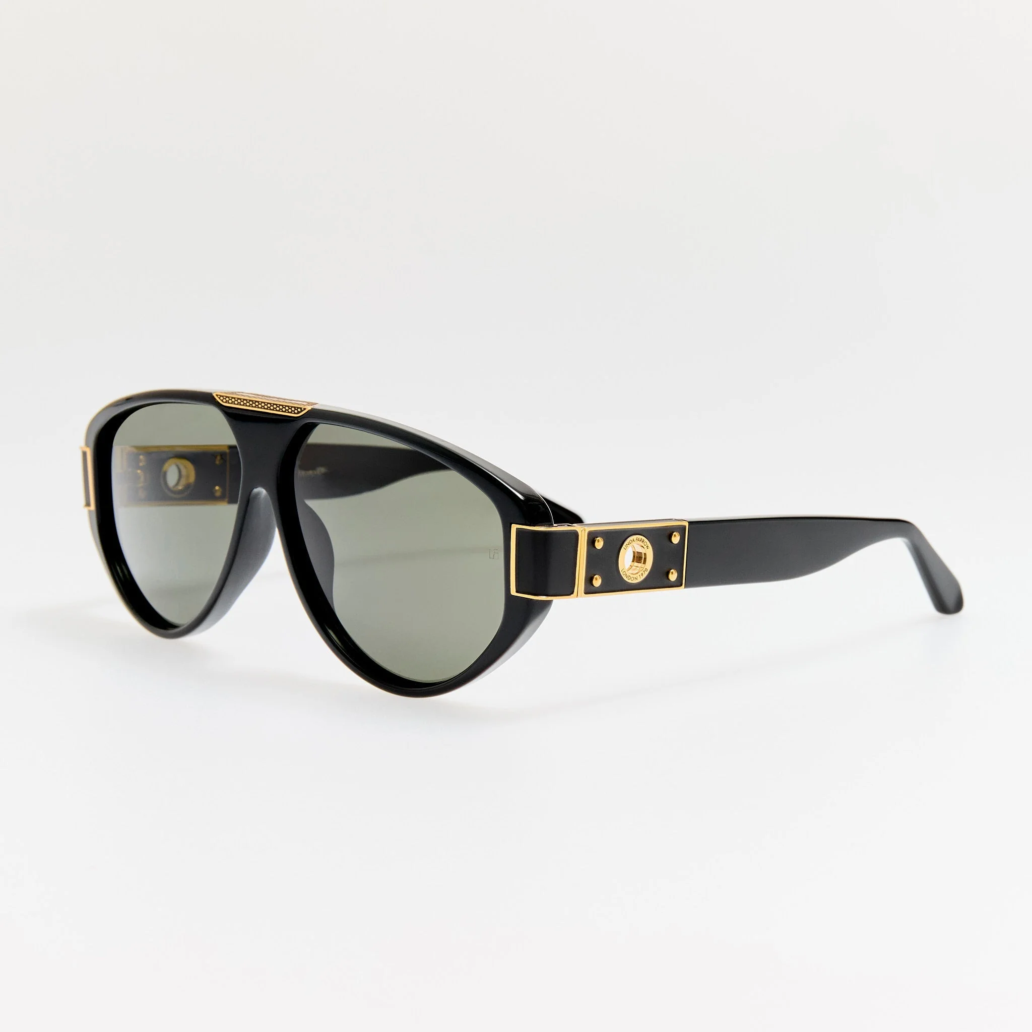 Rowan Sunglasses in Black - Image 2