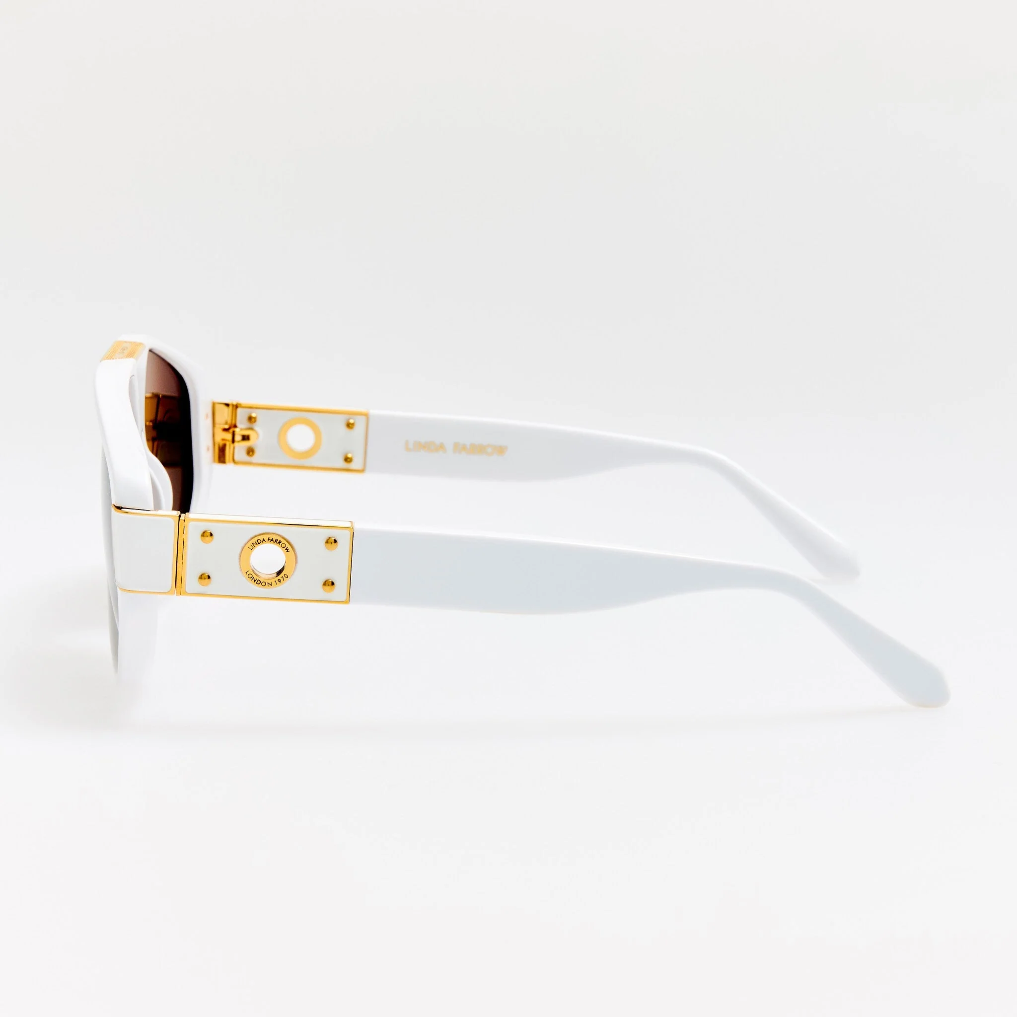 Rowan Sunglasses in White - Image 5
