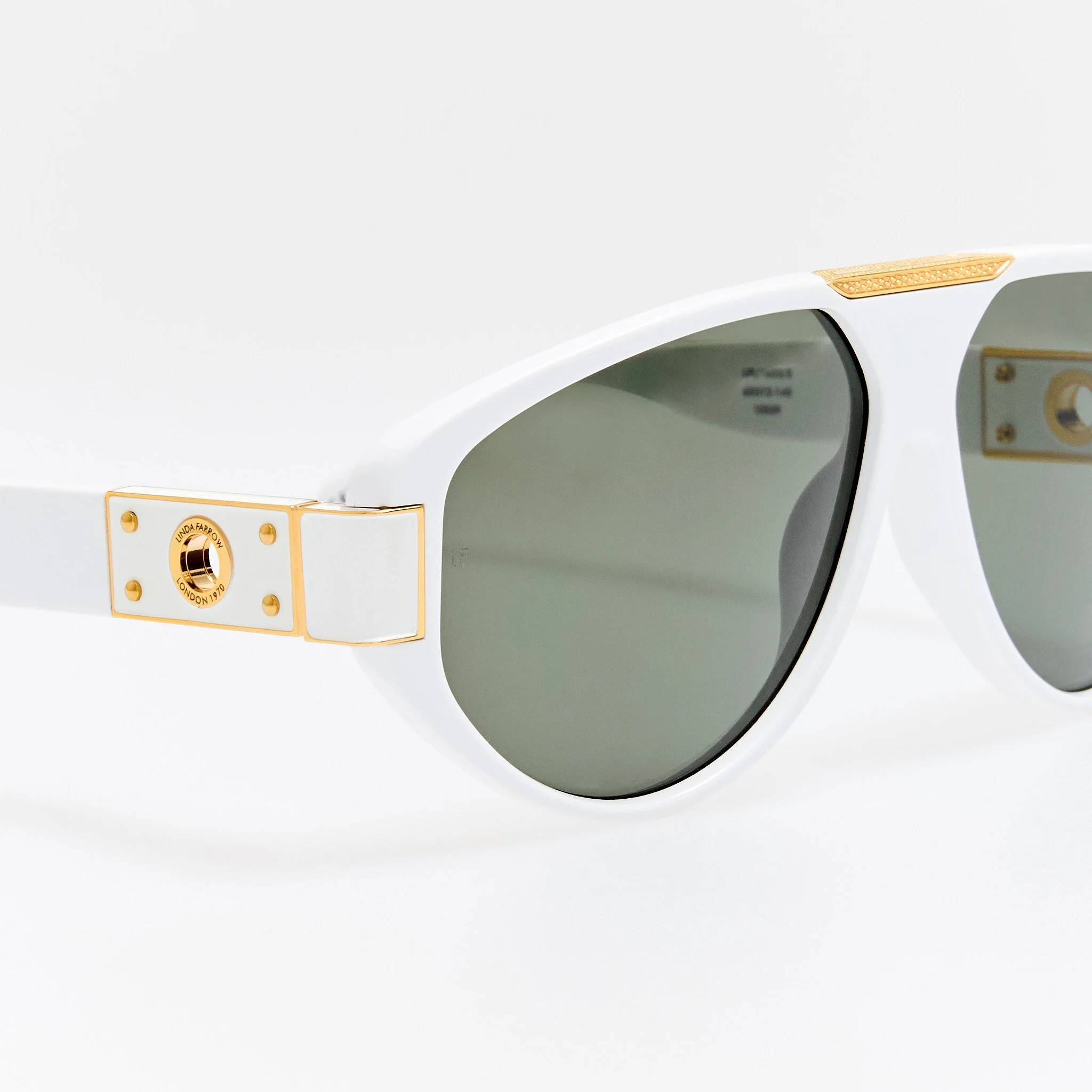 Rowan Sunglasses in White - Image 6