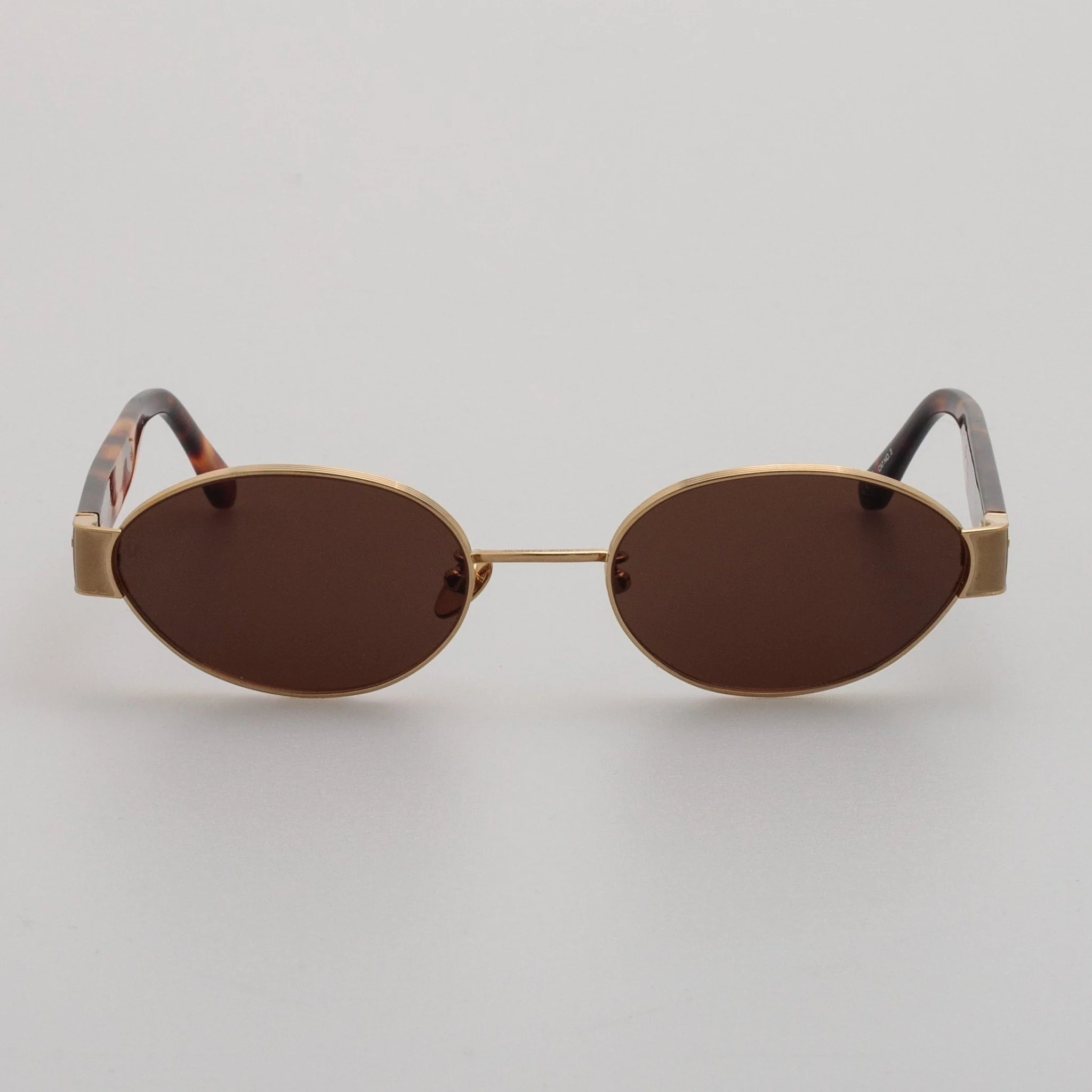 Sadie Sunglasses in 22K Gold & Tortoiseshell