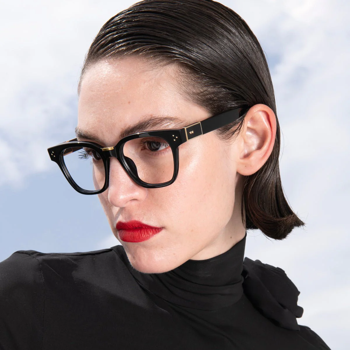 Sanchez Optical Frame in Black - Image 5