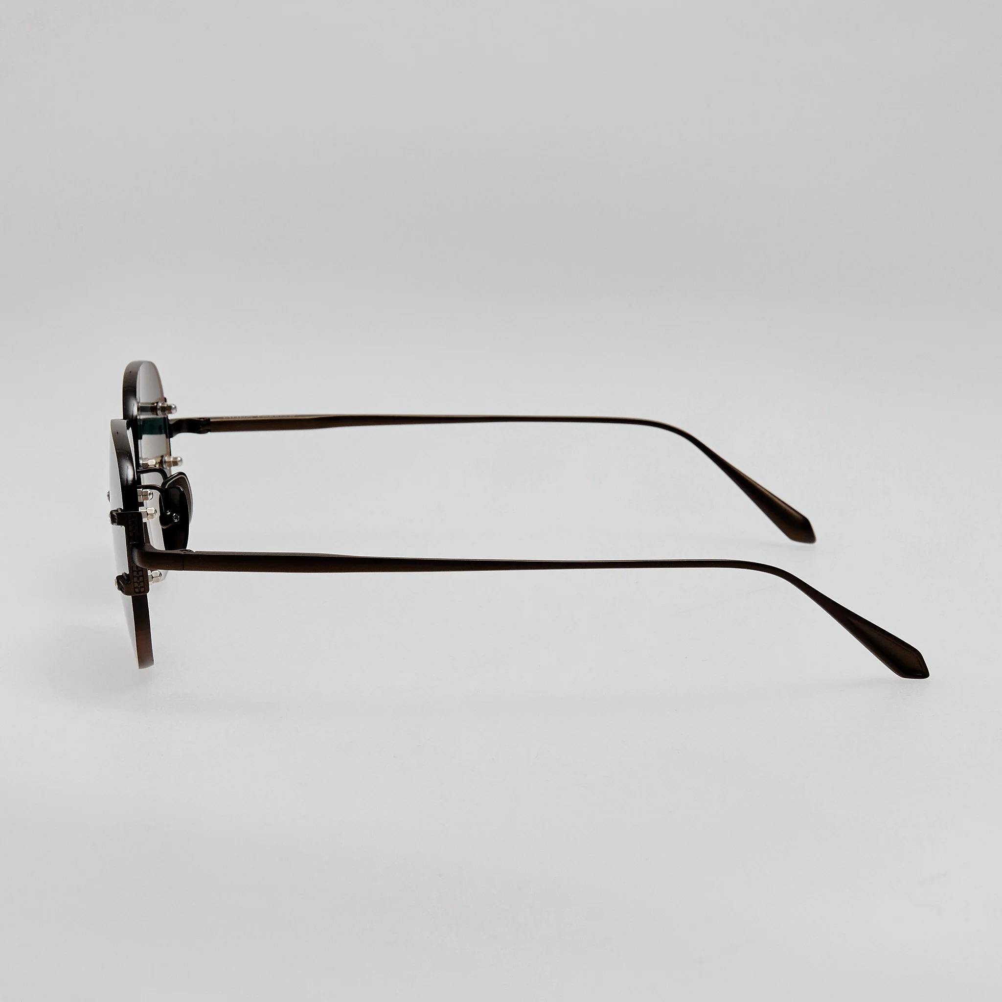 Sandor Sunglasses in Matt Black Nickel - Image 5