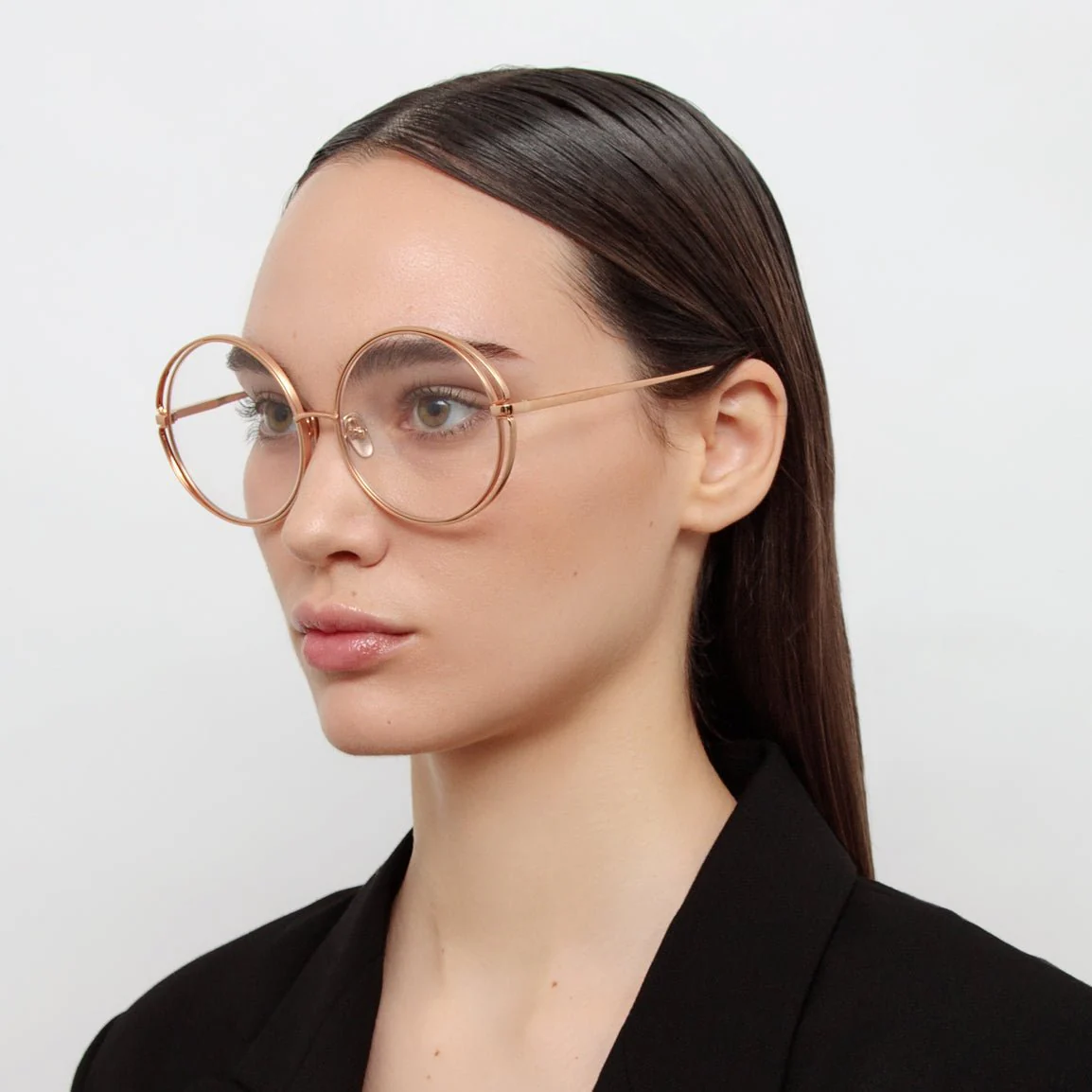 Selene Optical Frame in 18K Rose Gold - Image 3