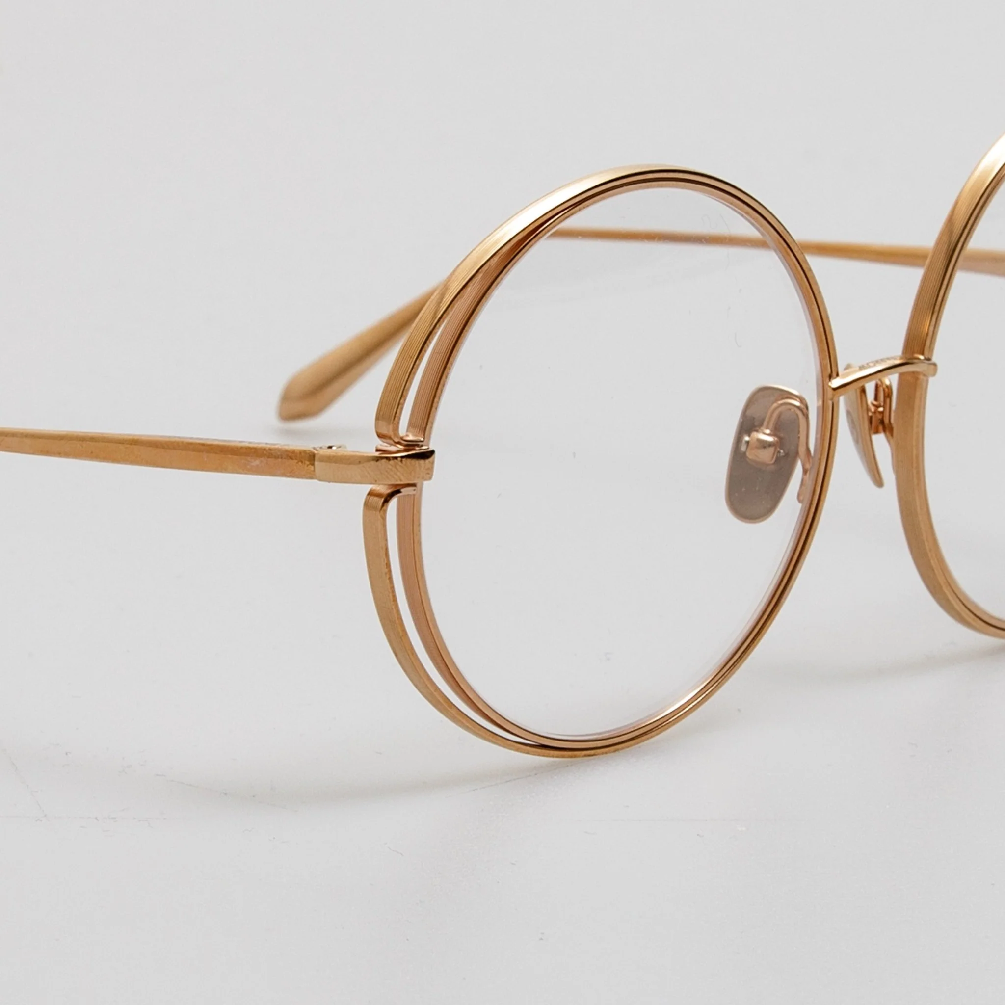 Selene Optical Frame in 18K Rose Gold - Image 4