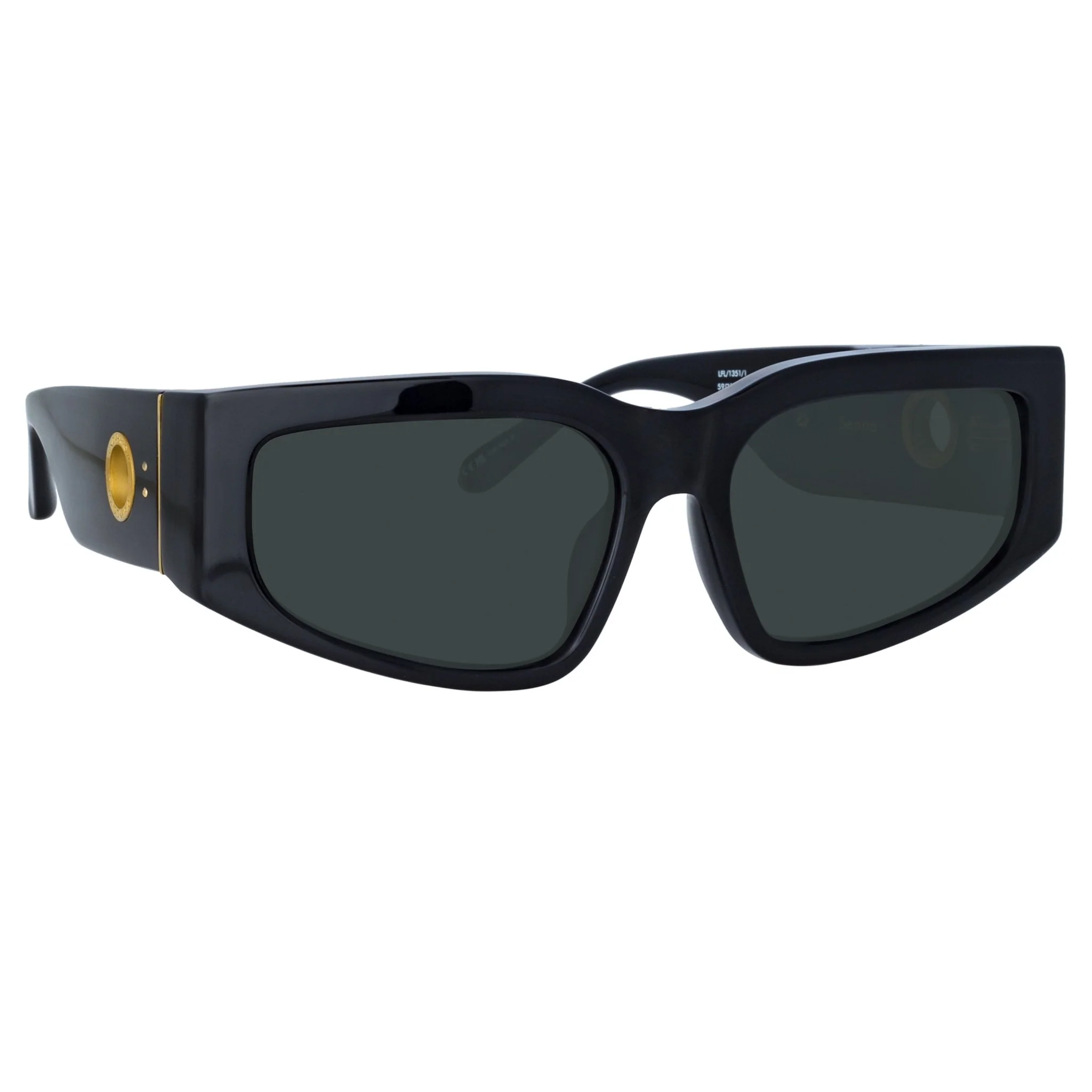 Senna Sunglasses in Black - Image 2