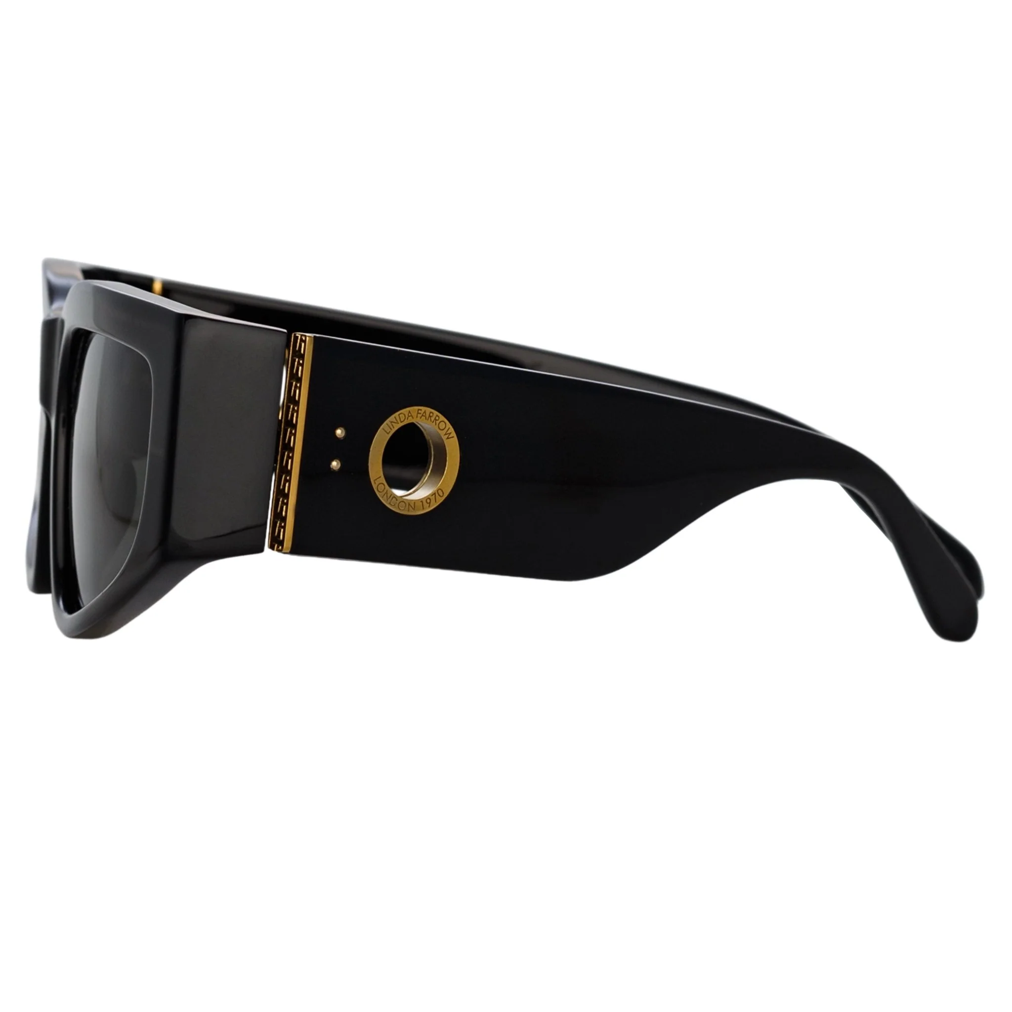 Senna Sunglasses in Black - Image 3