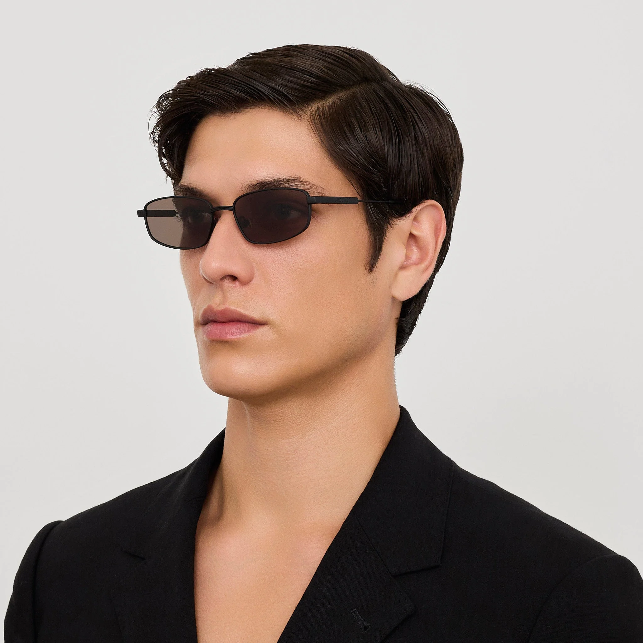 Sera Sunglasses in Metallic Black - Image 4