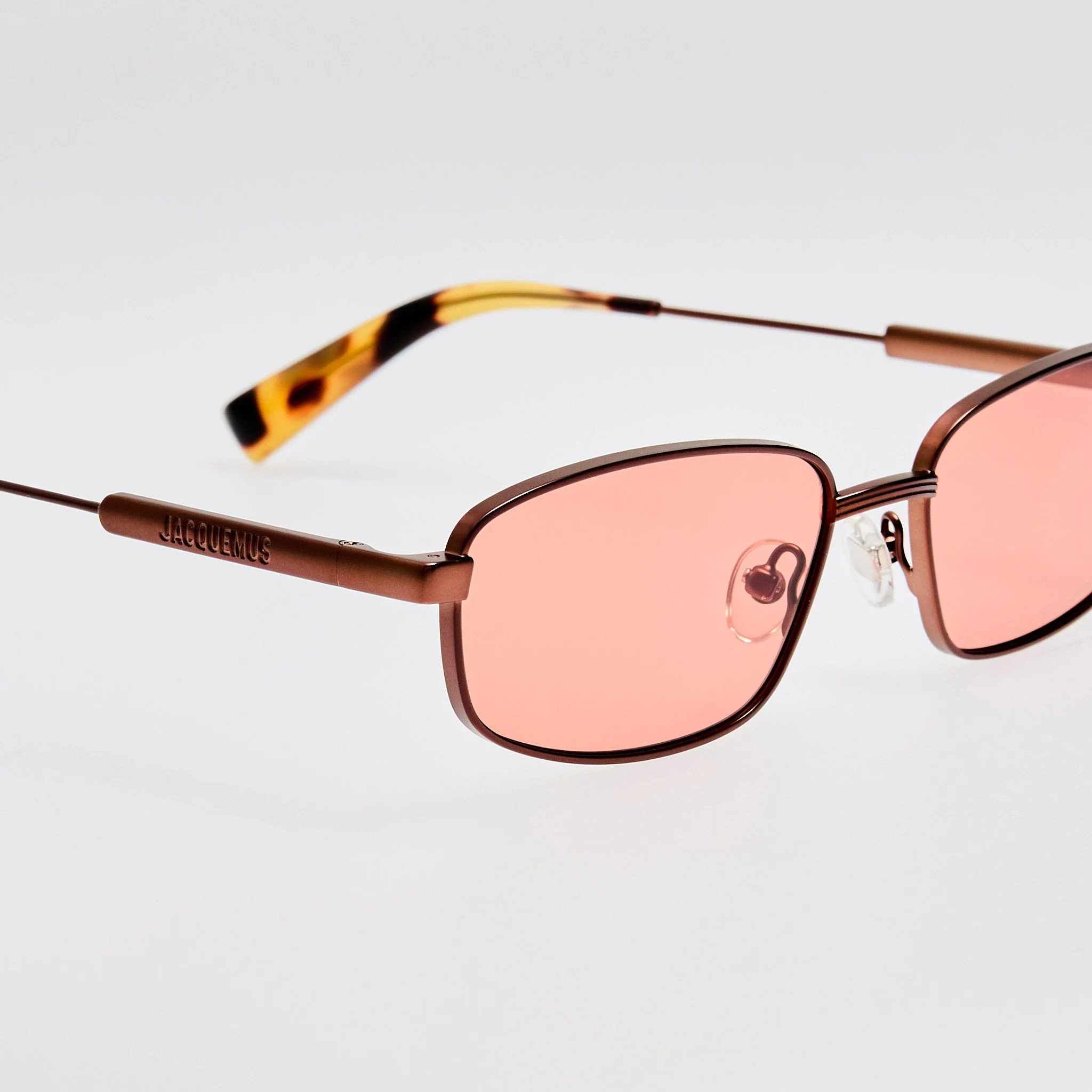Sera Sunglasses in Metallic Brown - Image 5