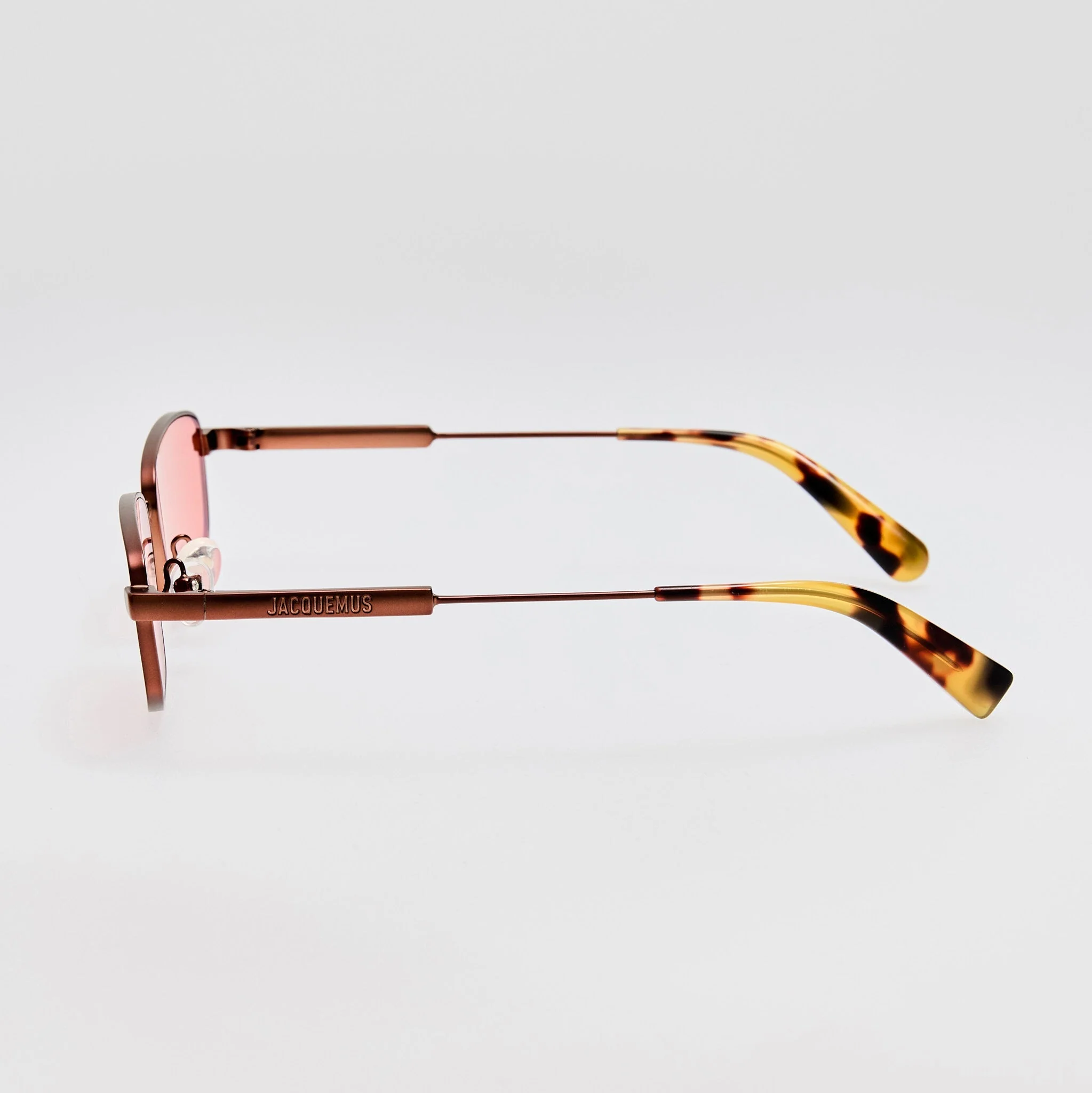 Sera Sunglasses in Metallic Brown - Image 6