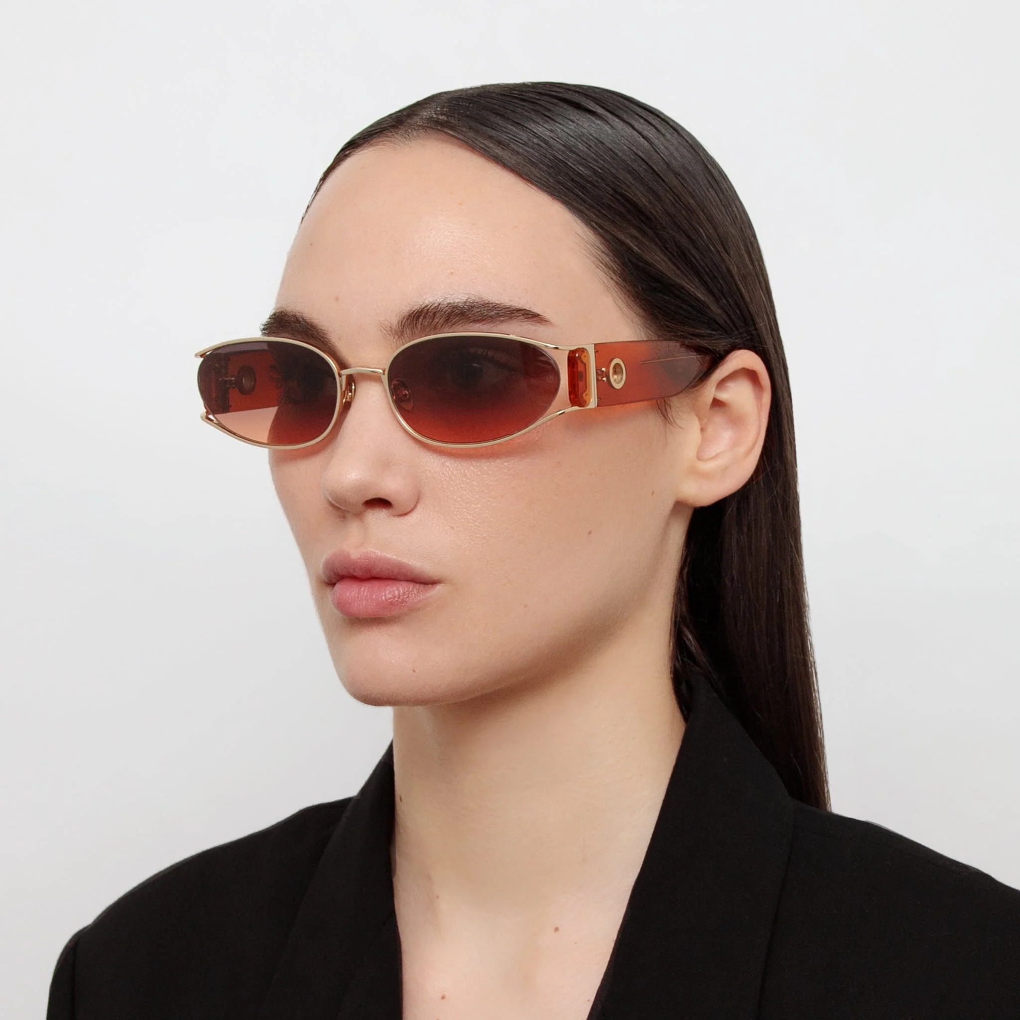 Shelby Sunglasses in 22K Gold and Dusk - Image 3