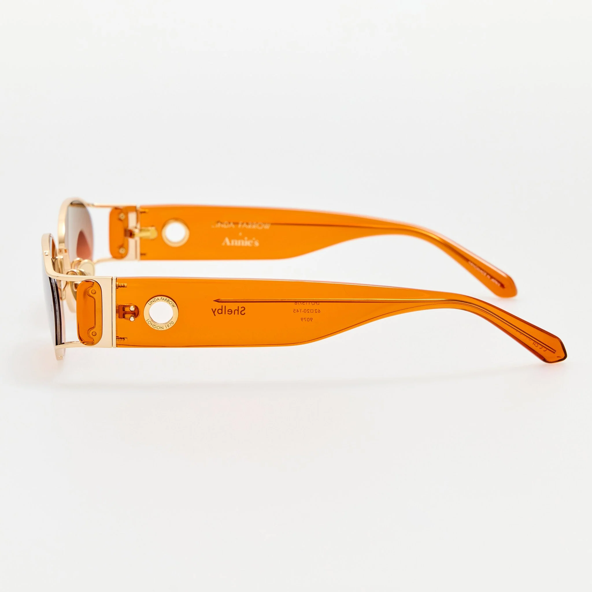 Shelby Sunglasses in 22K Gold and Dusk - Image 4