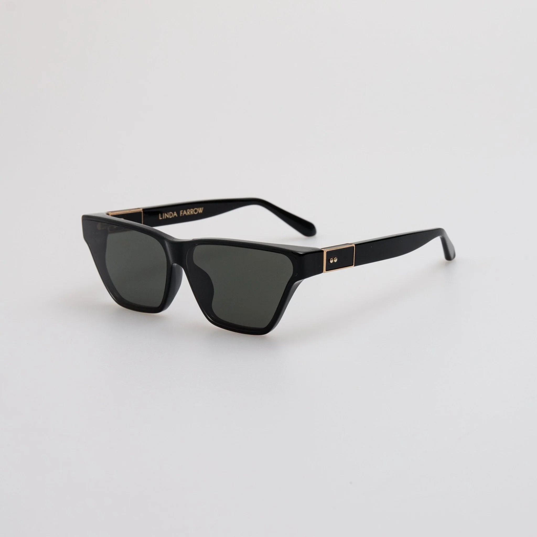 Skyler Cat-Eye Sunglasses in Black - Image 2