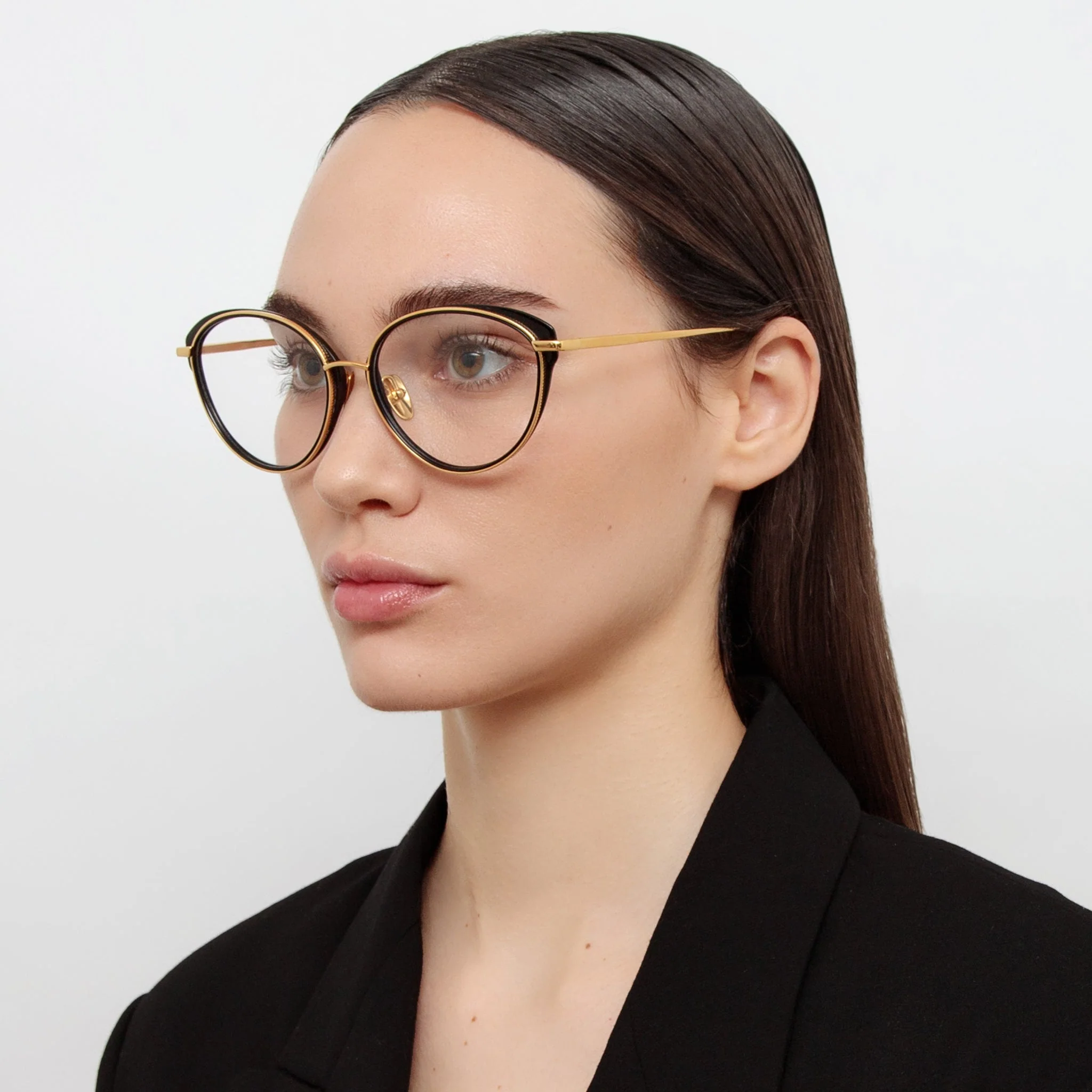 Song Optical Frame in 22K Yellow Gold - Image 3