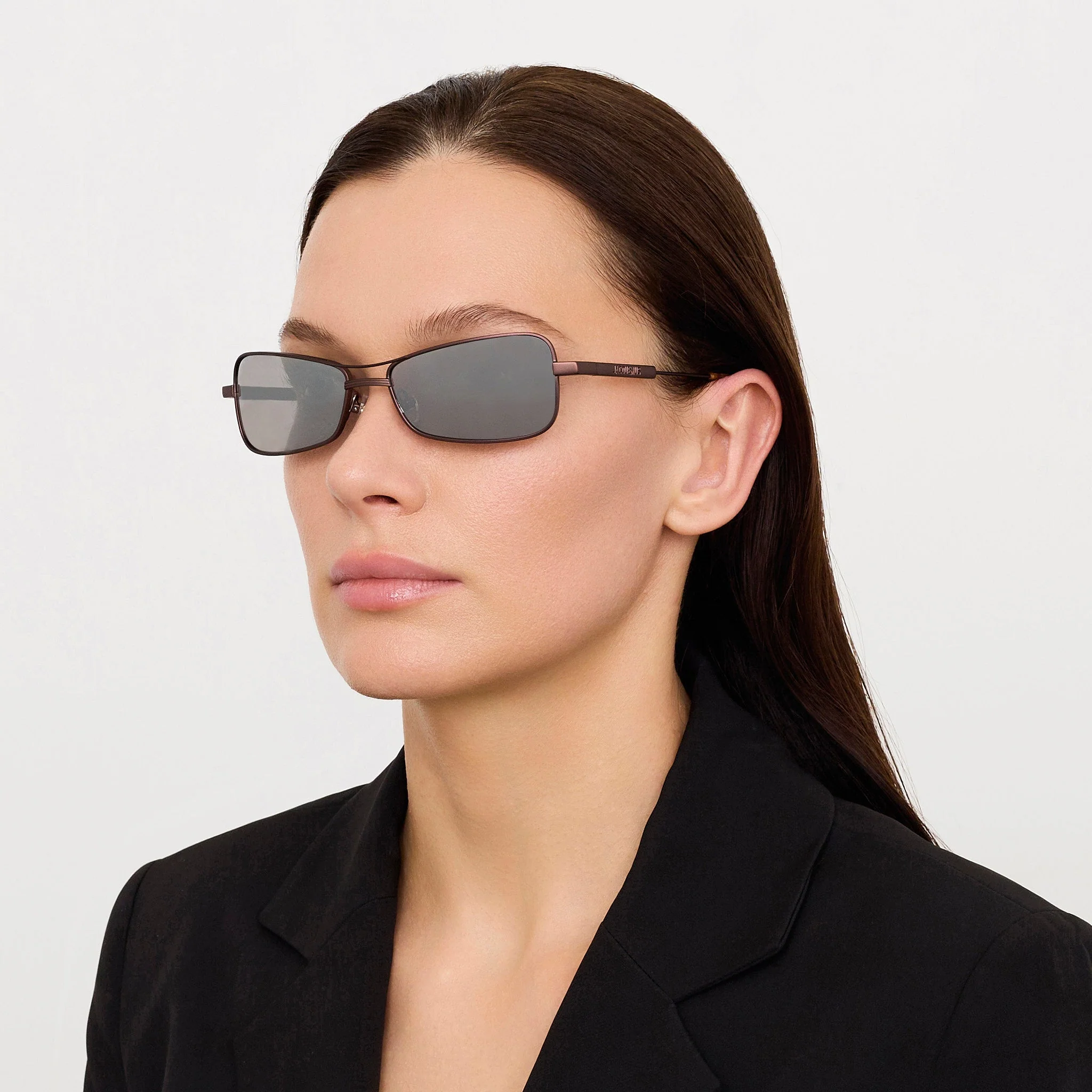 Statzione Sunglasses in Matt Brown - Image 3