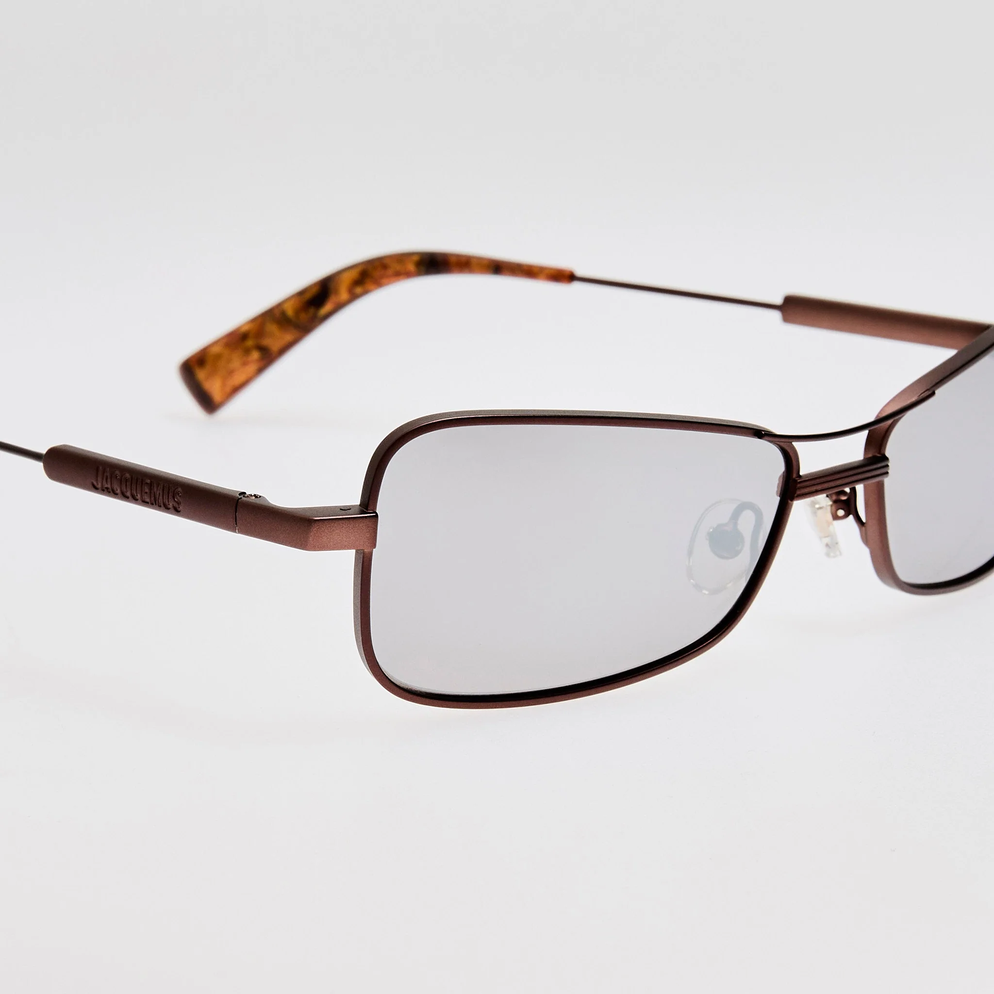 Statzione Sunglasses in Matt Brown - Image 5