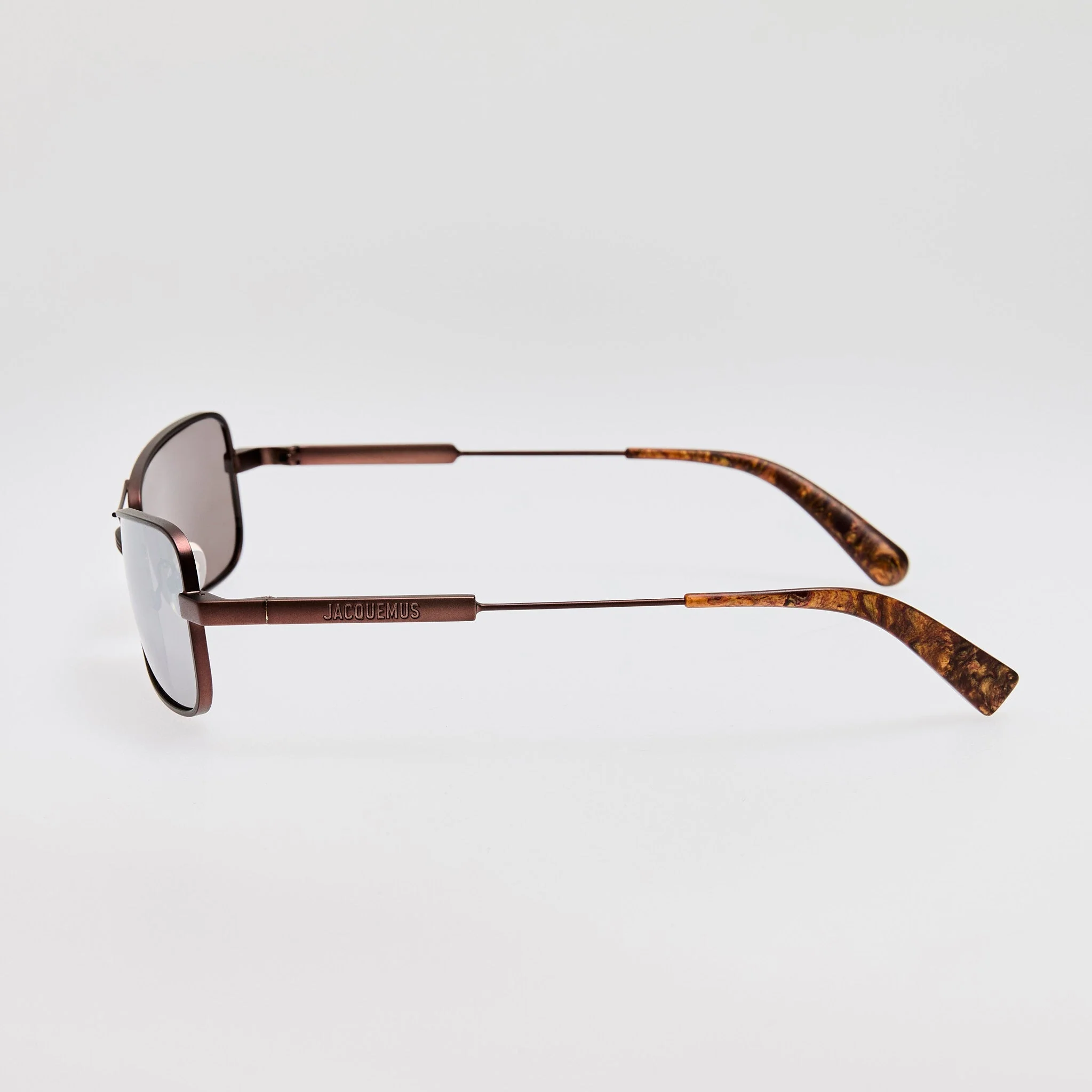 Statzione Sunglasses in Matt Brown - Image 6