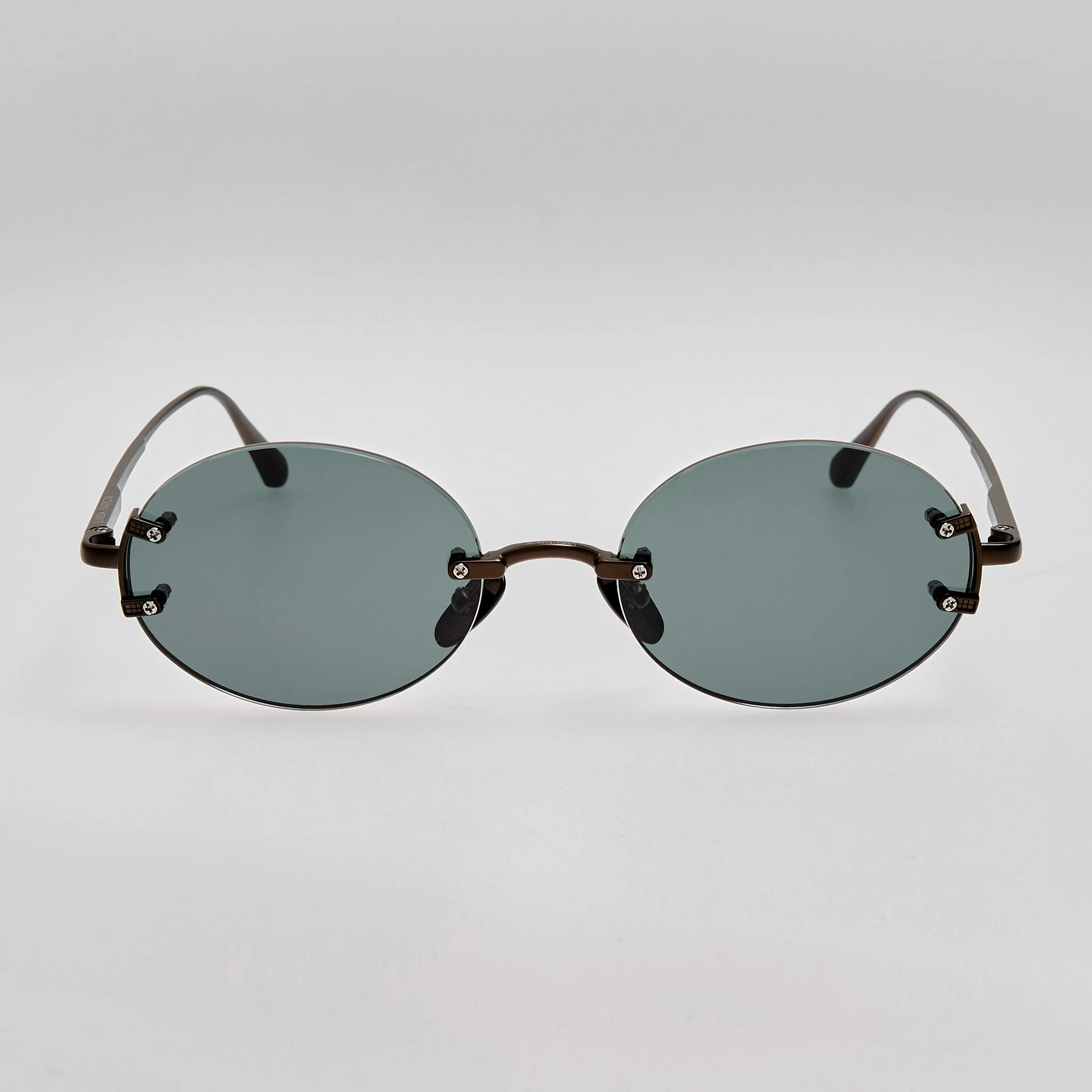 Stella Sunglasses in Matt Black Nickel