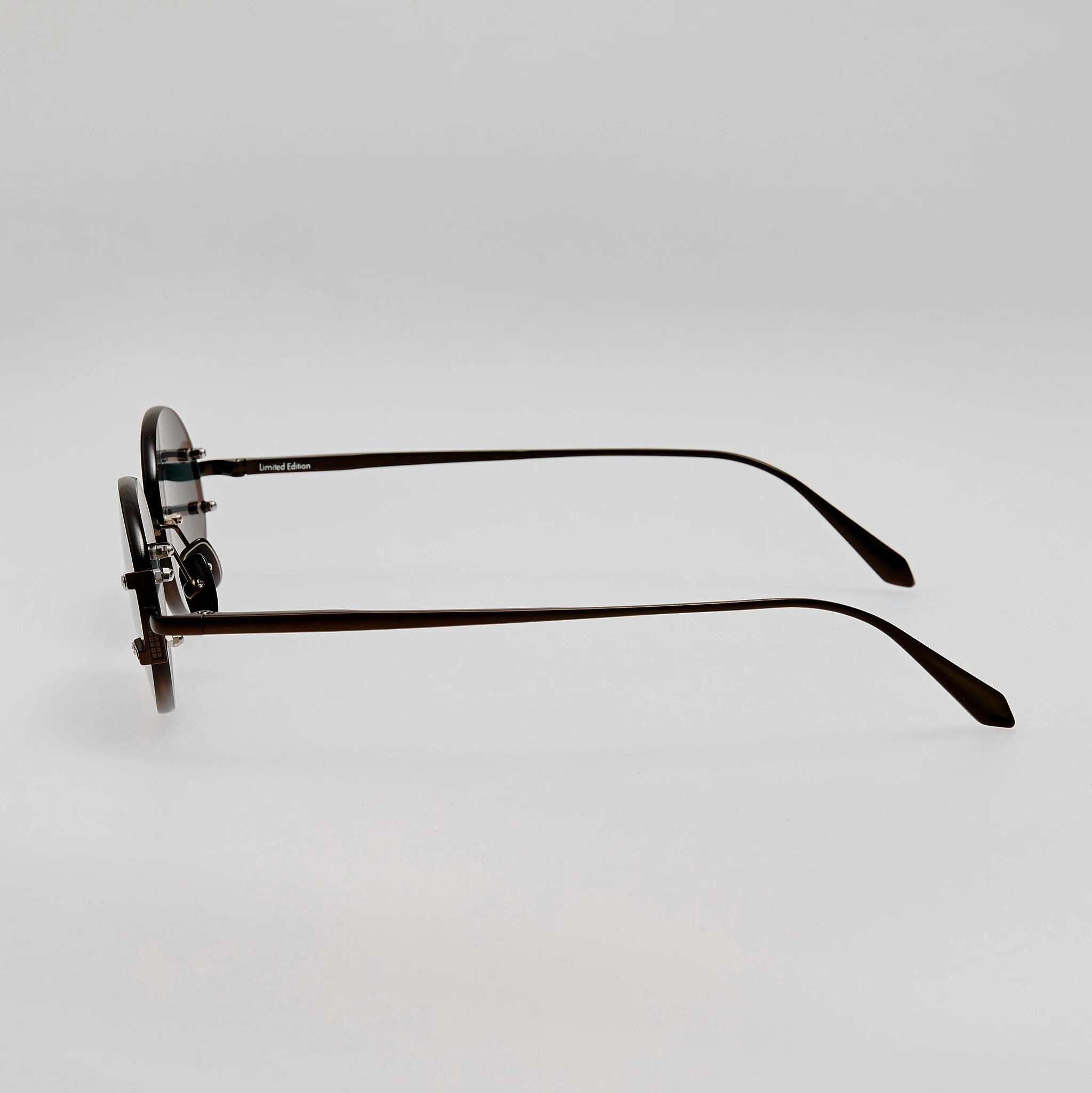 Stella Sunglasses in Matt Black Nickel - Image 5