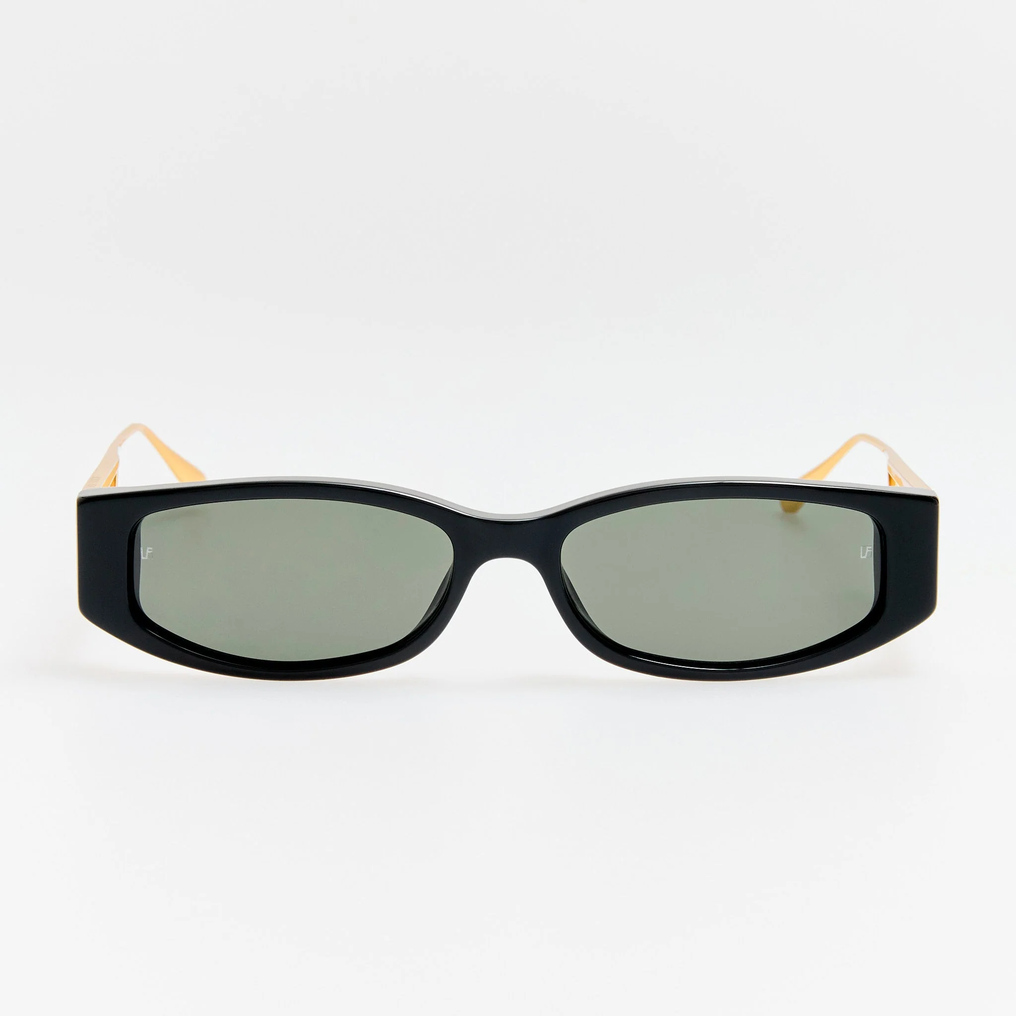 Susie Vista Temple Sunglasses in Black