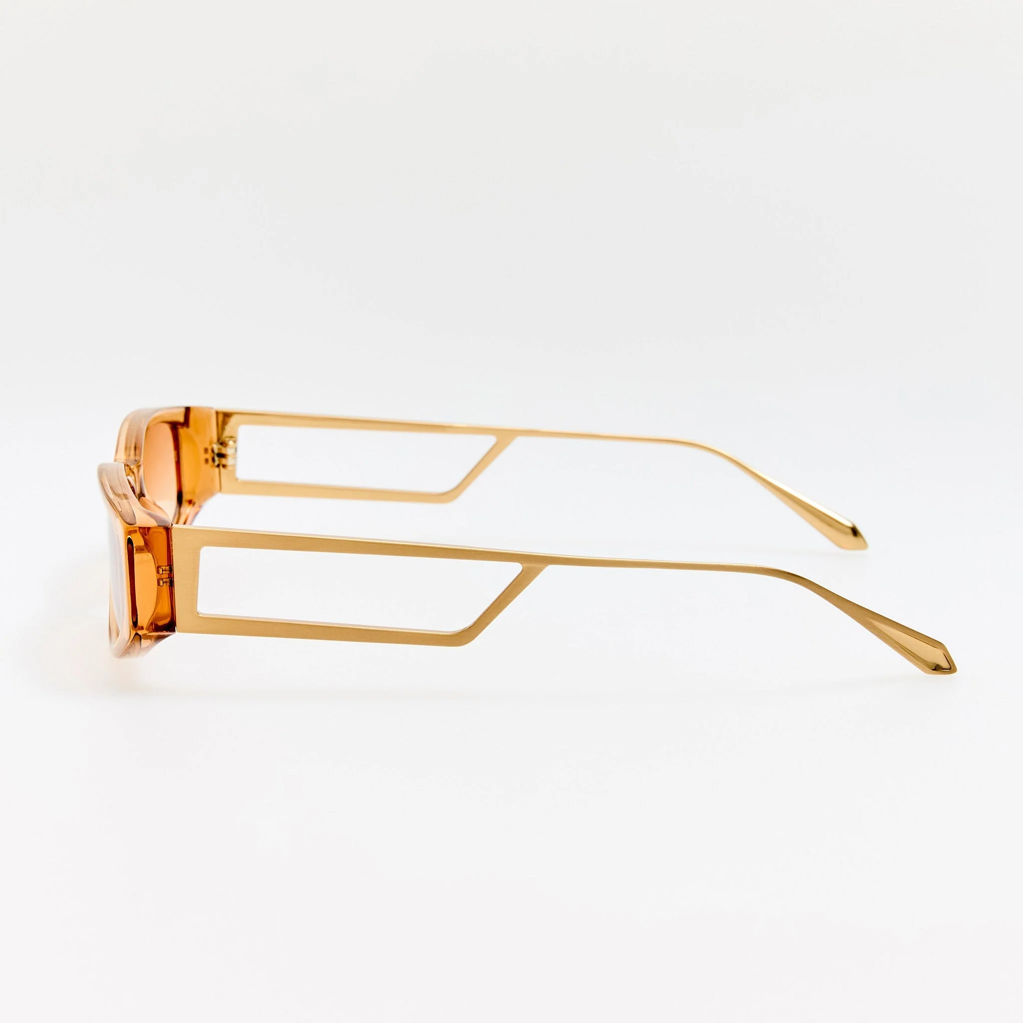 Susie Vista Temple Sunglasses in Honey - Image 5