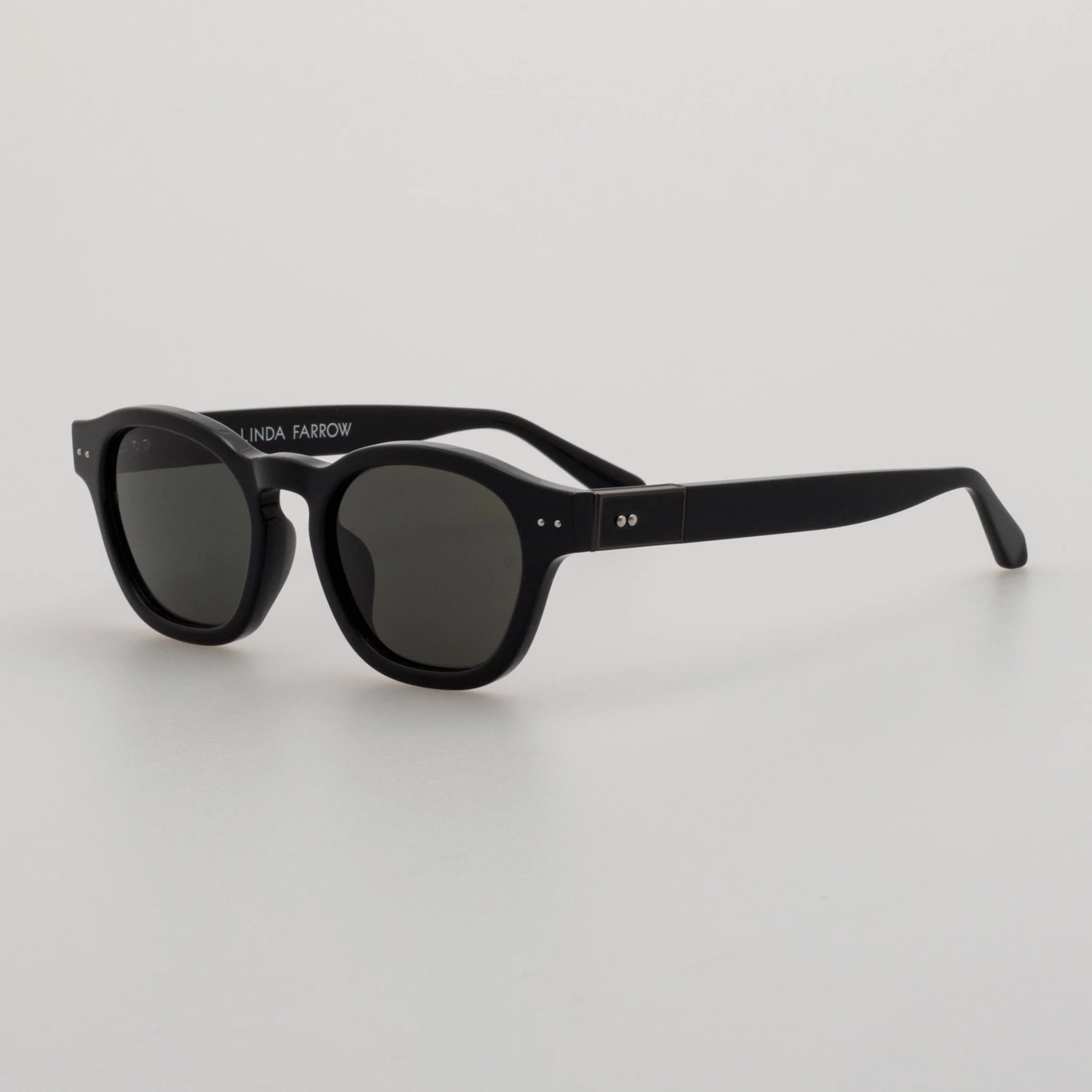 Talbot Sunglasses in Black Matt Nickel - Image 2