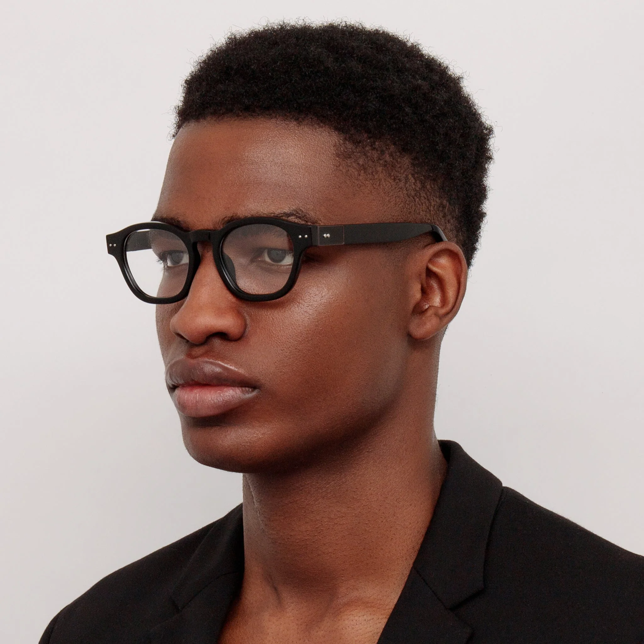 Talbot Optical in Black Matt Nickel - Image 2