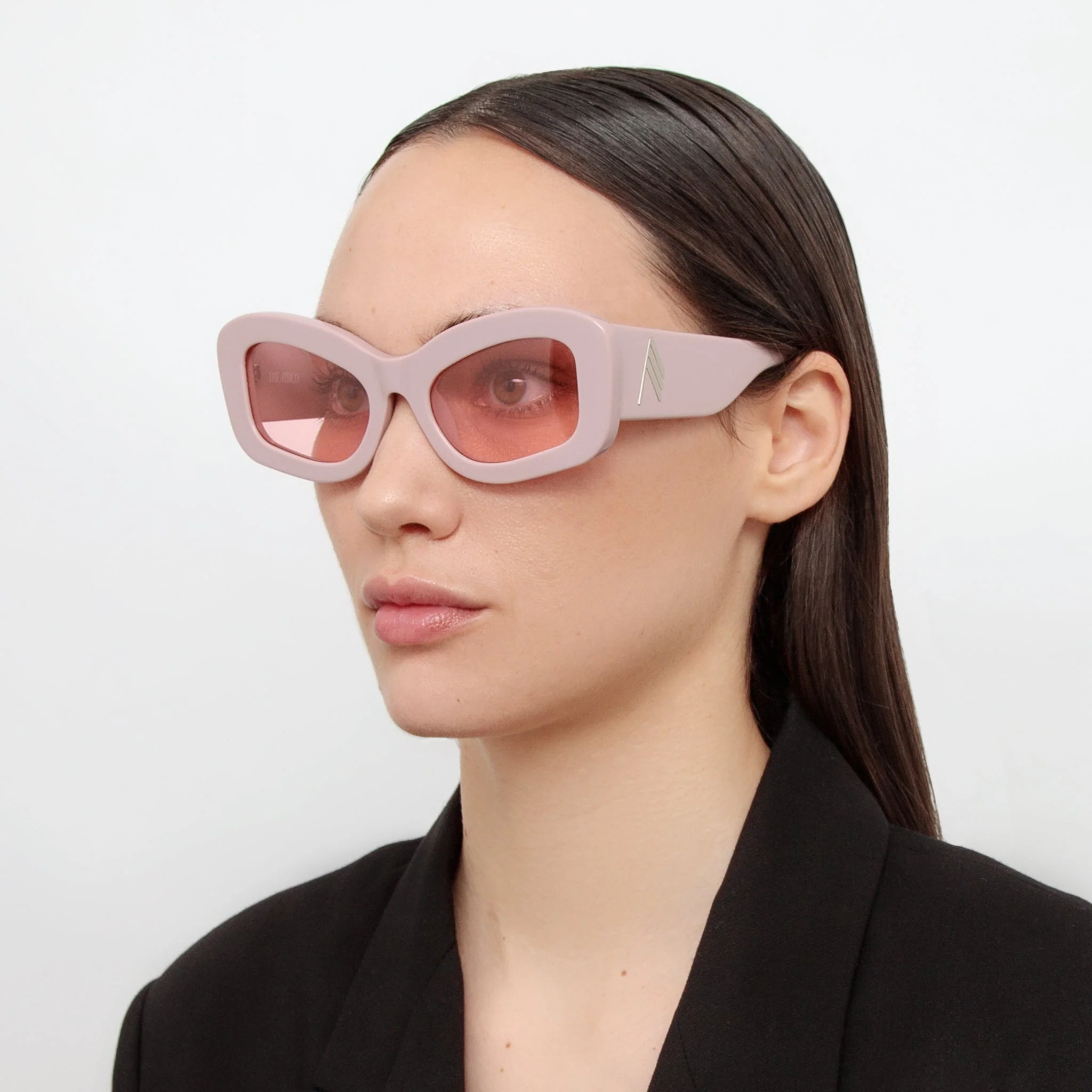 Harry Cat Eye Sunglasses in Pink - Image 3